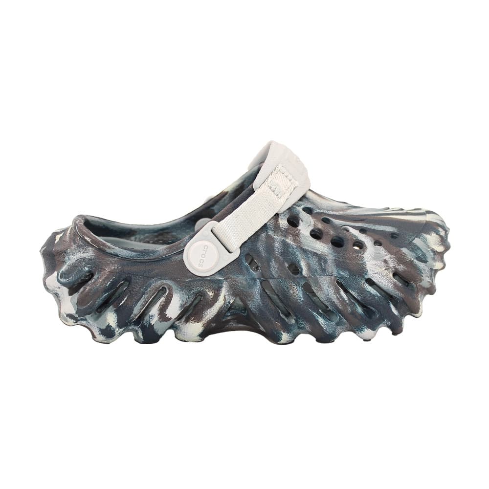 Crocs Echo Marbled Clog 208464-0LE Çocuk Terlik Koyu Yeşil — görsel 1