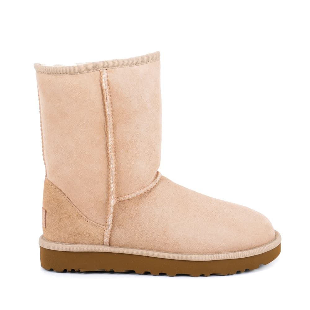 Ugg Classic Short II Kadın Bot Kum — Bej