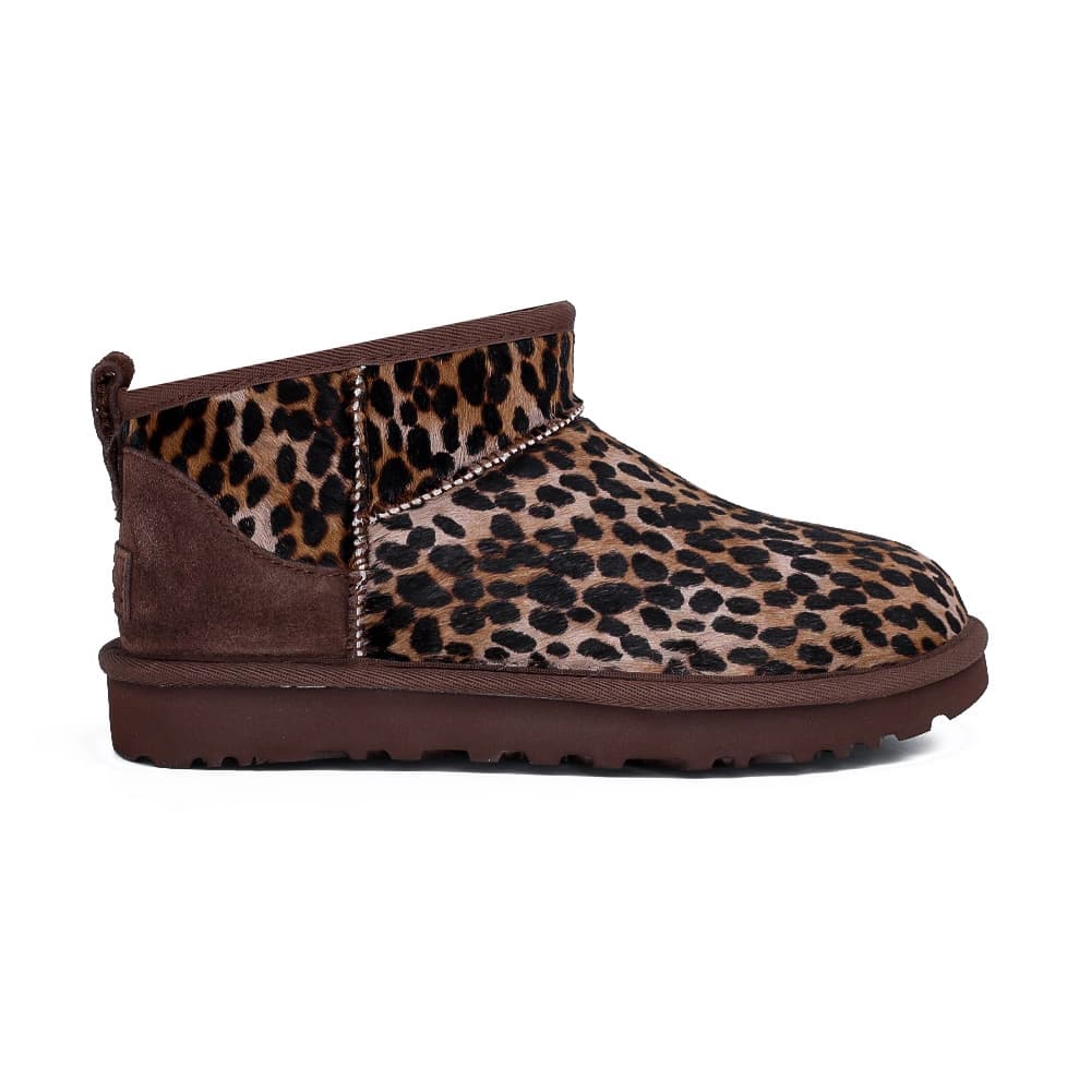 Ugg Classic Ultra Mini Kadın Bot Leopar