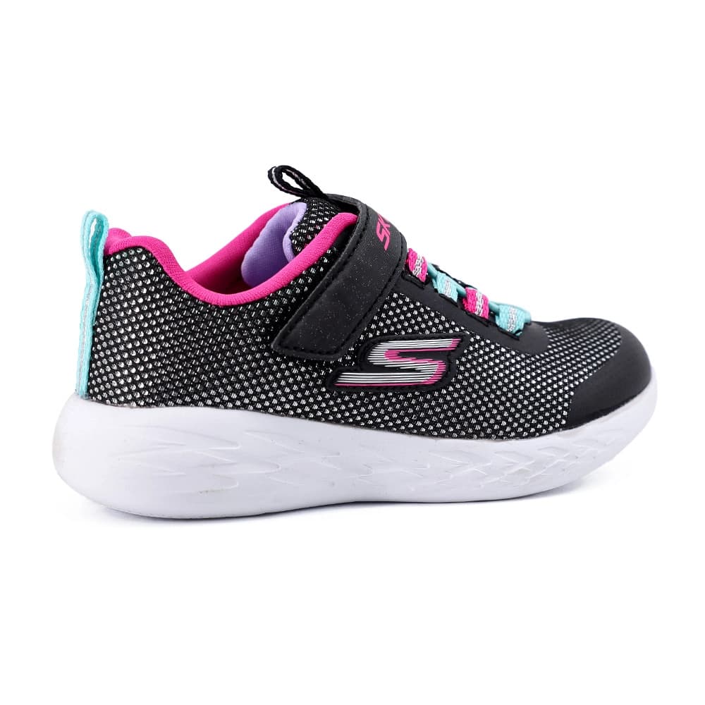 Skechers Gorun 600 Sparkle Runner Çocuk Spor Ayakkabı Siyah · 82008L-BKMT (3/4)