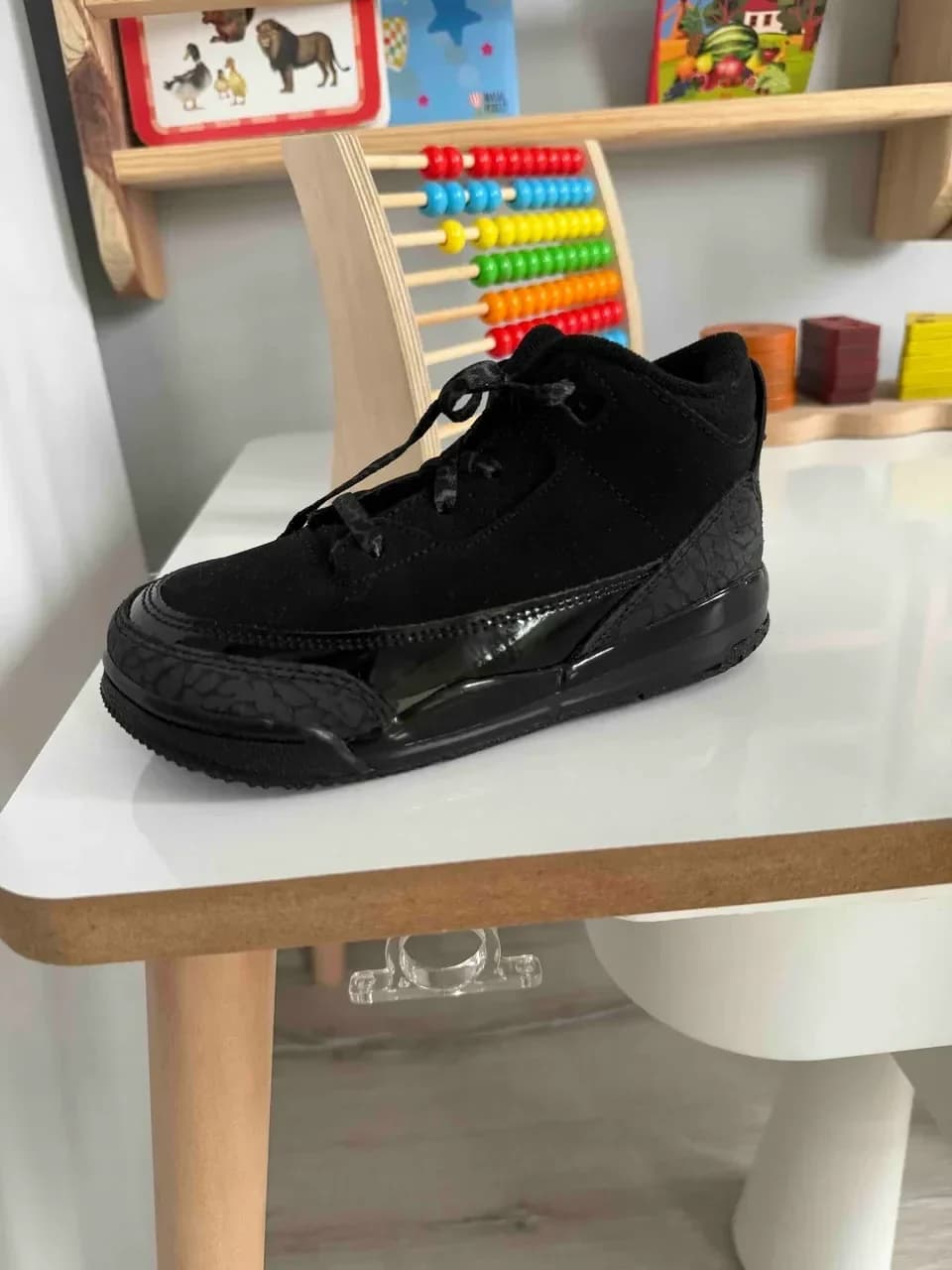 Air Jordan 3 Retro 'Black Cat' (TD) — müşteri fotoğrafı 1/3 (JustStepTR Müşterisi)