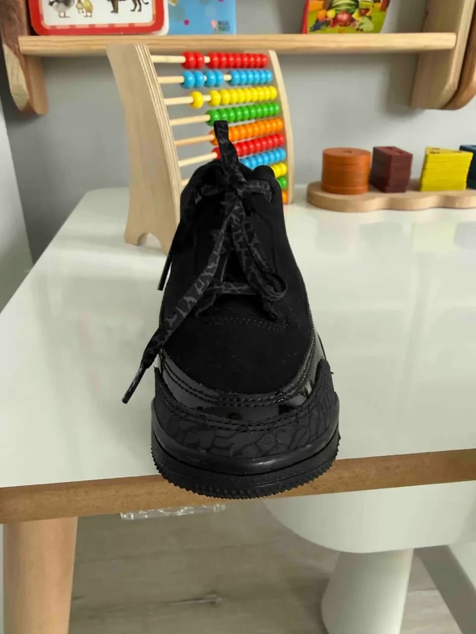 Air Jordan 3 Retro 'Black Cat' (TD) — müşteri fotoğrafı 2/3 (JustStepTR Müşterisi)