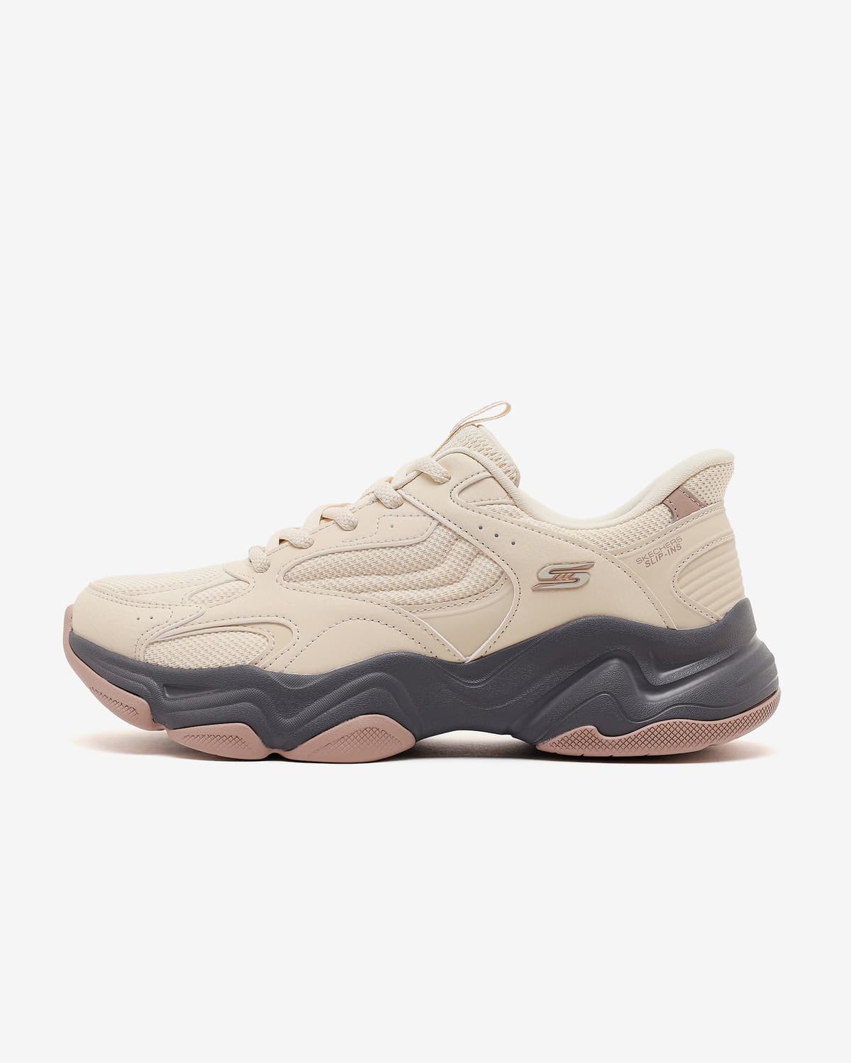 Skechers Bobs Diego Kadın Bej Sneakers · 117688-NTGY