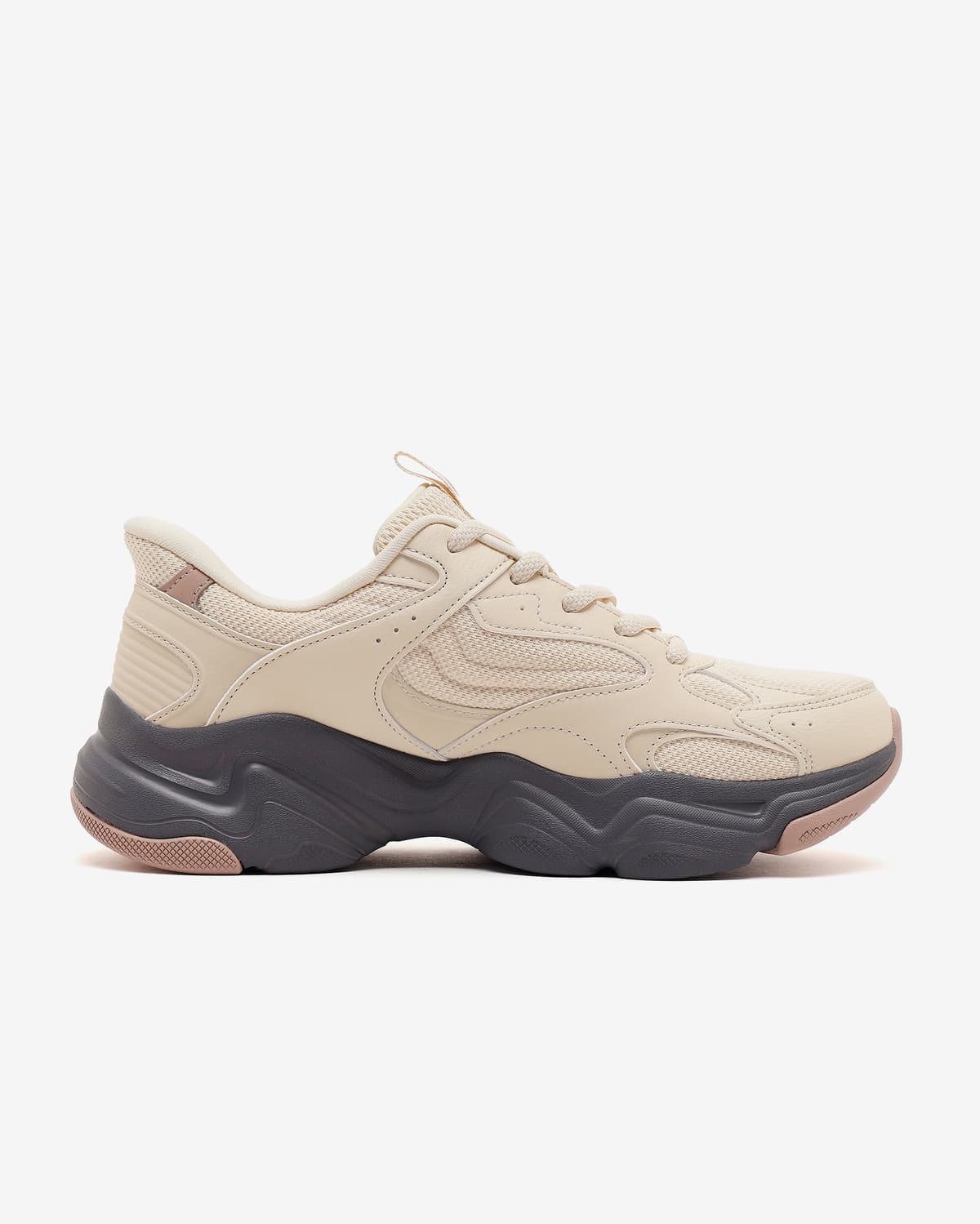 Skechers Bobs Diego Kadın Bej Sneakers · 117688-NTGY (2/7)