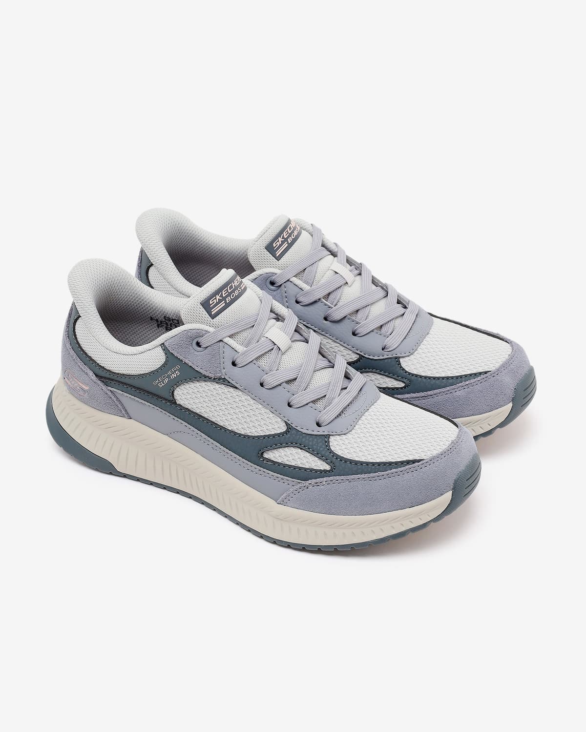 Skechers Bobs Squad 4 Kadın Gri Spor Ayakkabı · 117747-GYMT (6/7)