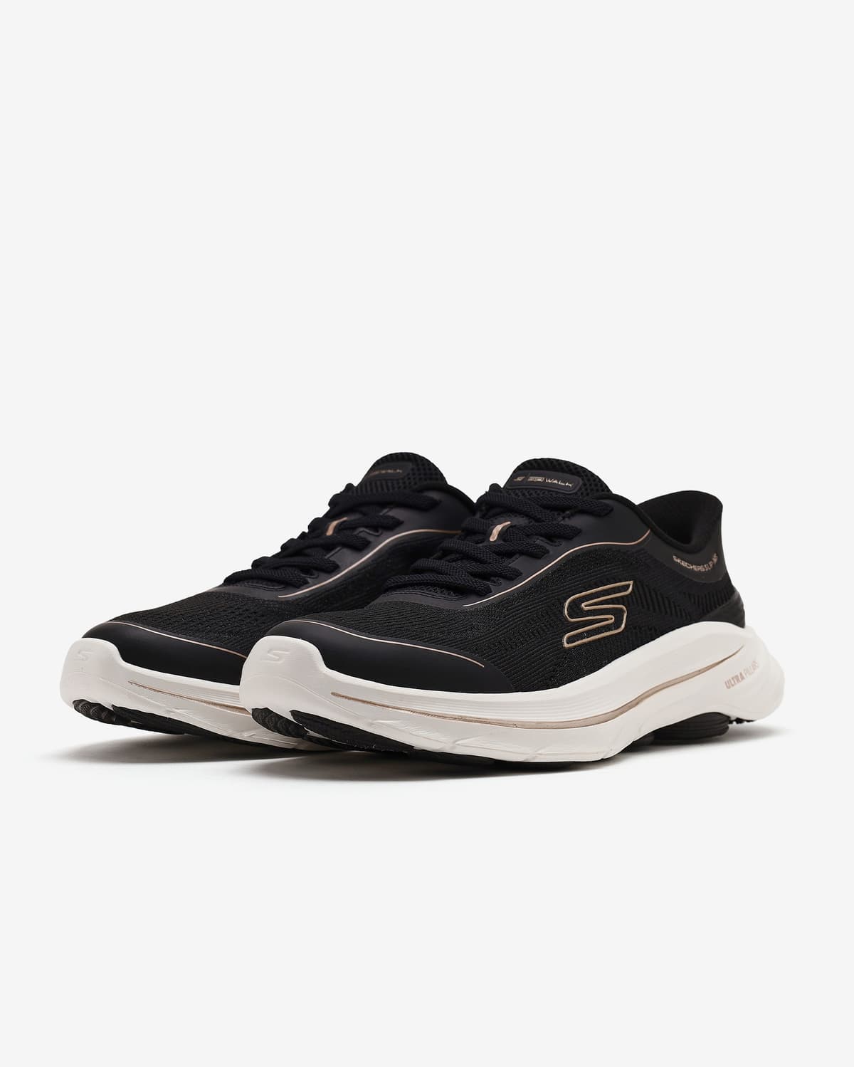 Skechers Go Walk 8 Kadın Siyah Yürüyüş Ayakkabısı · 125935-BKRG (3/7)