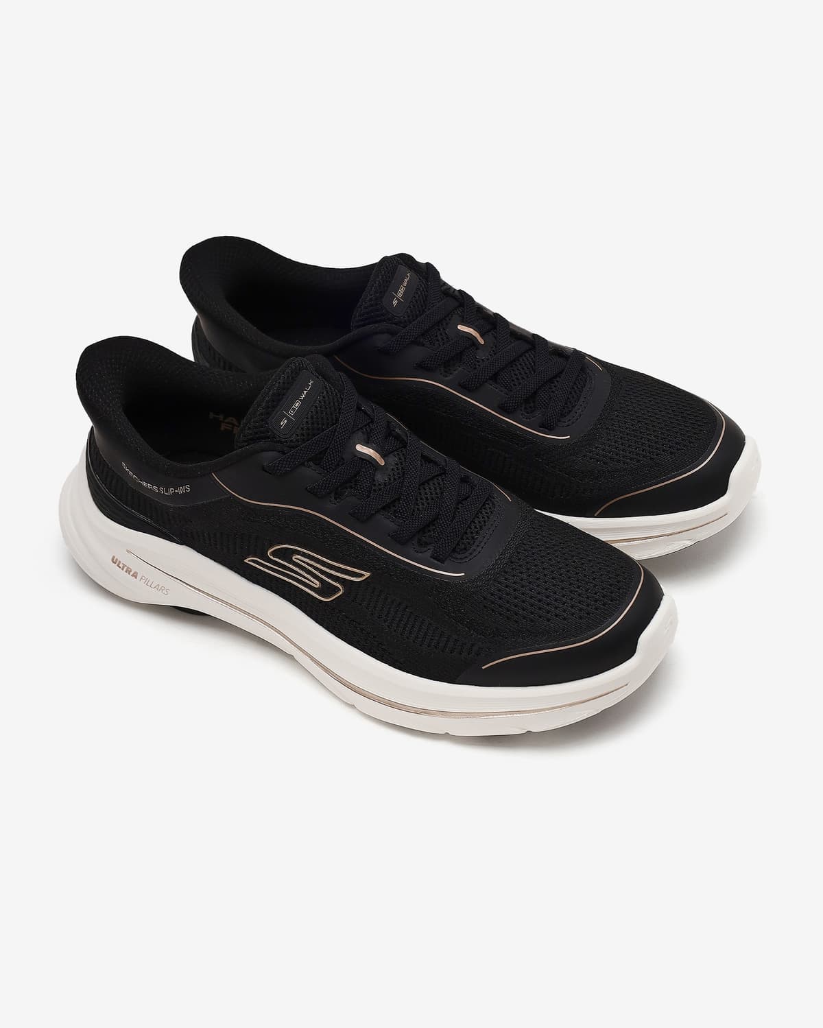 Skechers Go Walk 8 Kadın Siyah Yürüyüş Ayakkabısı · 125935-BKRG (5/7)