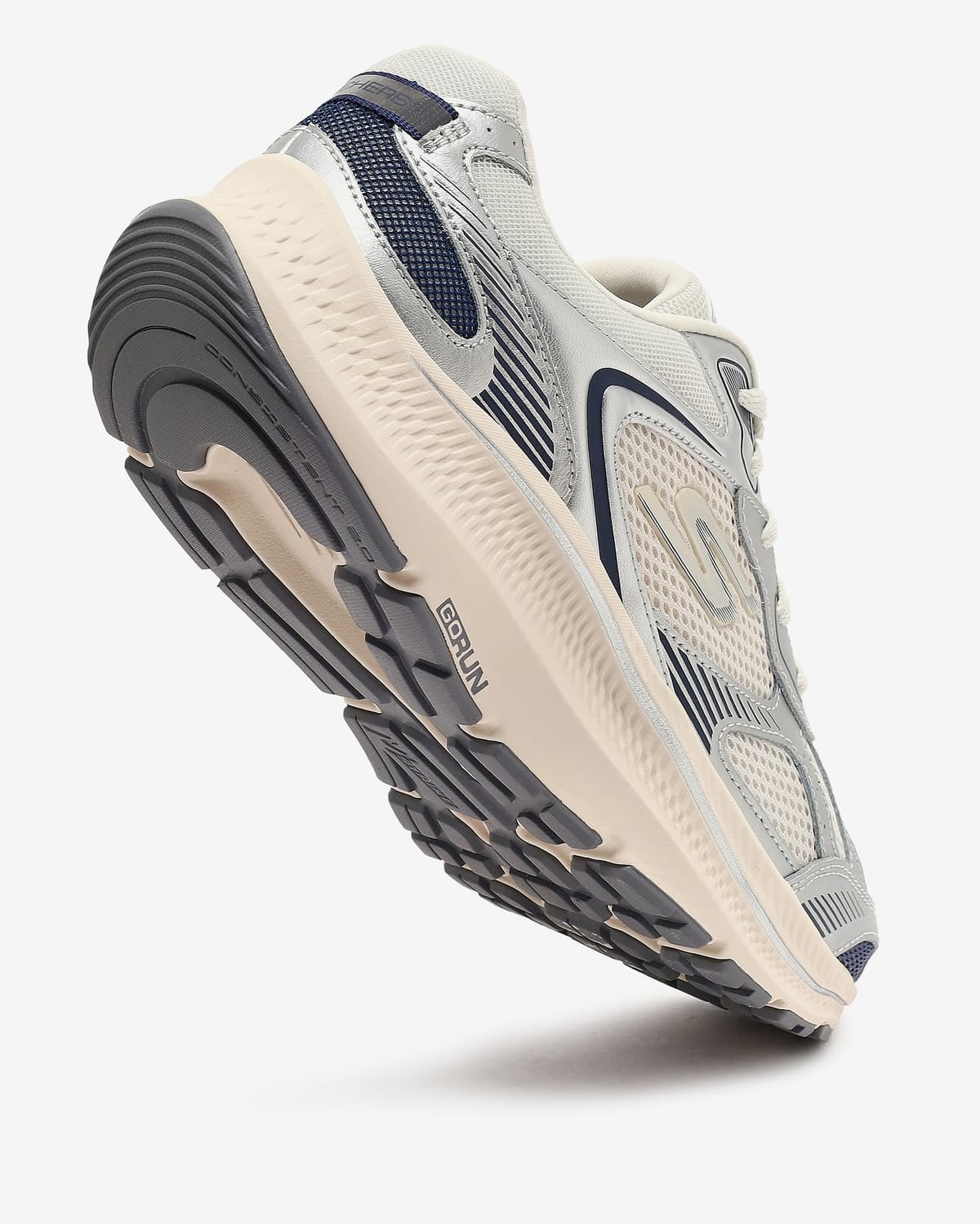 Skechers Go Run Consistent 2.0 - Volt Kadın Gri Spor Ayakkabı — Mavi · 128633-SLNV (7/7)