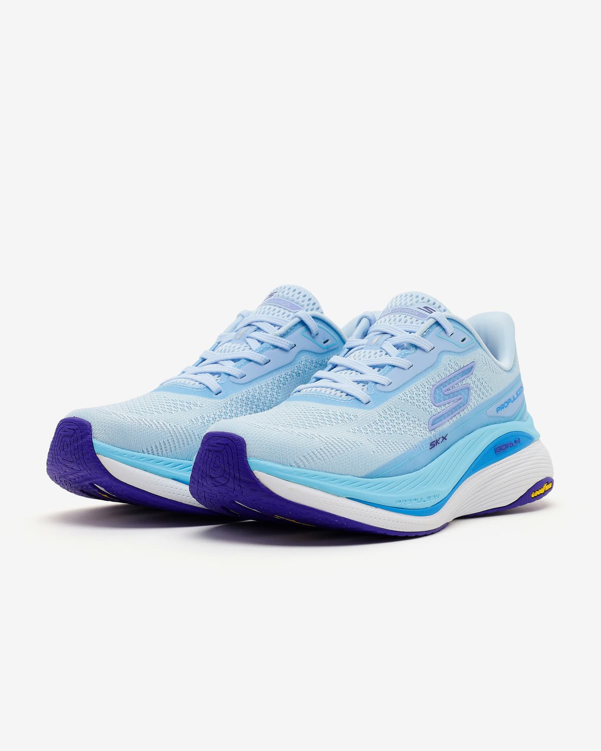 Skechers Max Cushioning Propulsion Kadın Mavi Koşu Ayakkabısı · 128908-BLU (3/6)