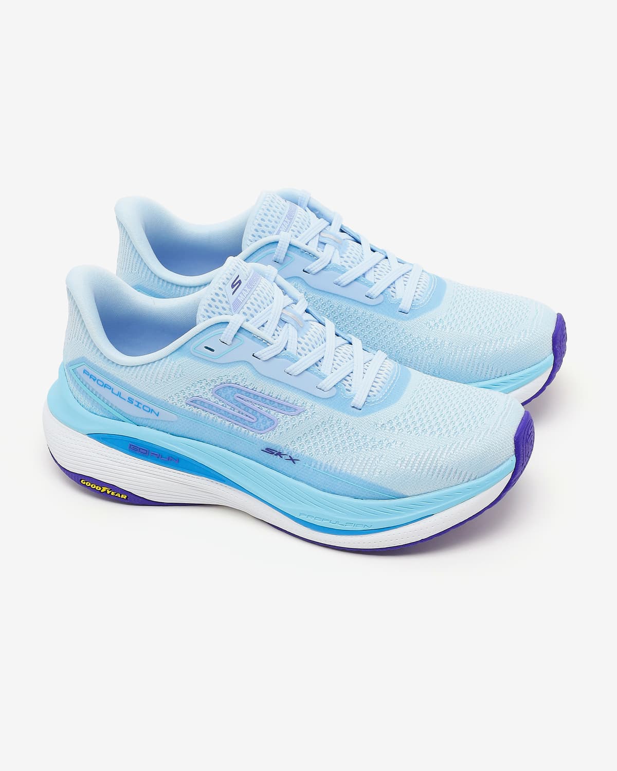 Skechers Max Cushioning Propulsion Kadın Mavi Koşu Ayakkabısı · 128908-BLU (5/6)