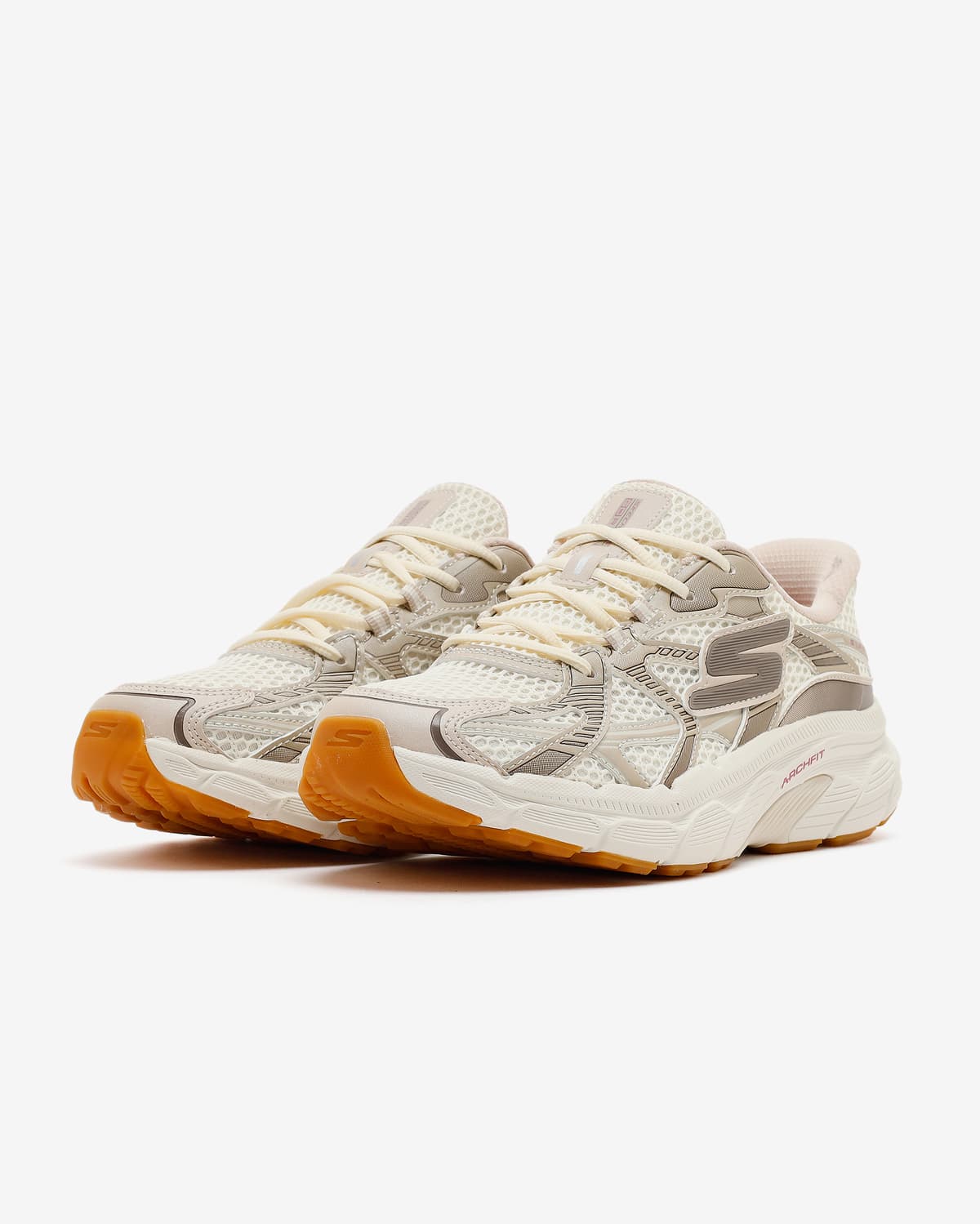 Skechers Go Run Arch Fit 2.0 - Juniper Kadın Bej Sneakers · 129223-NTPK (4/8)