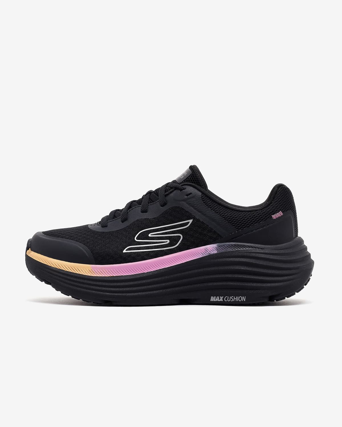 Skechers Max Cushioning Endeavour Kadın Siyah Koşu Ayakkabısı · 129470-BKPK