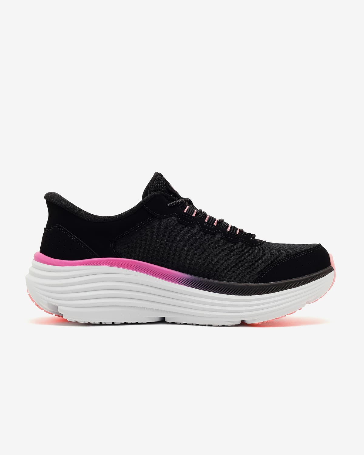 Skechers Max Cushioning Endeavour - Cardova Kadın Siyah Koşu Ayakkabısı · 129474-BKPK (2/7)