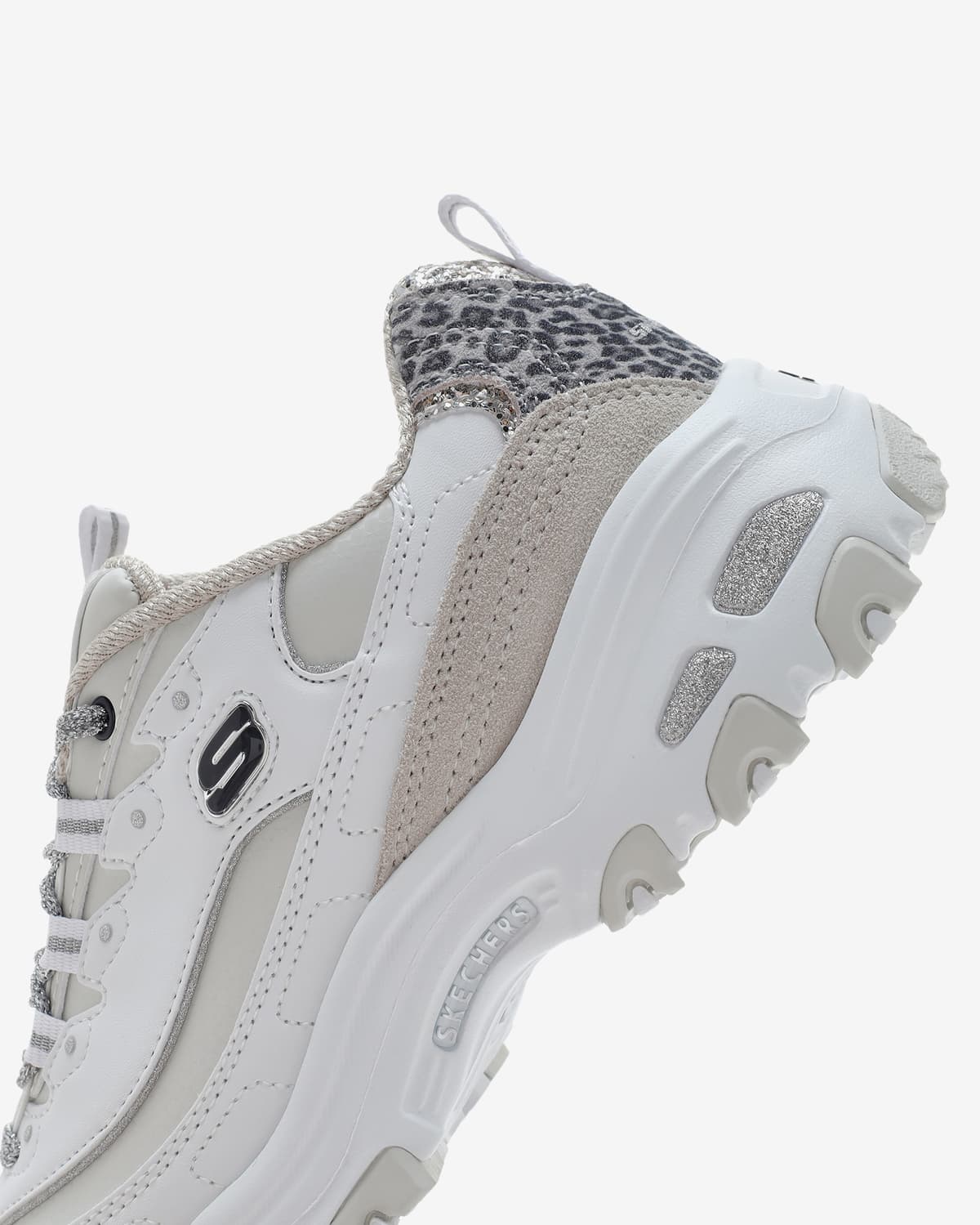 Skechers D'lites - Golden Chic Kadın Beyaz Sneakers · 150235-WSL (7/11)