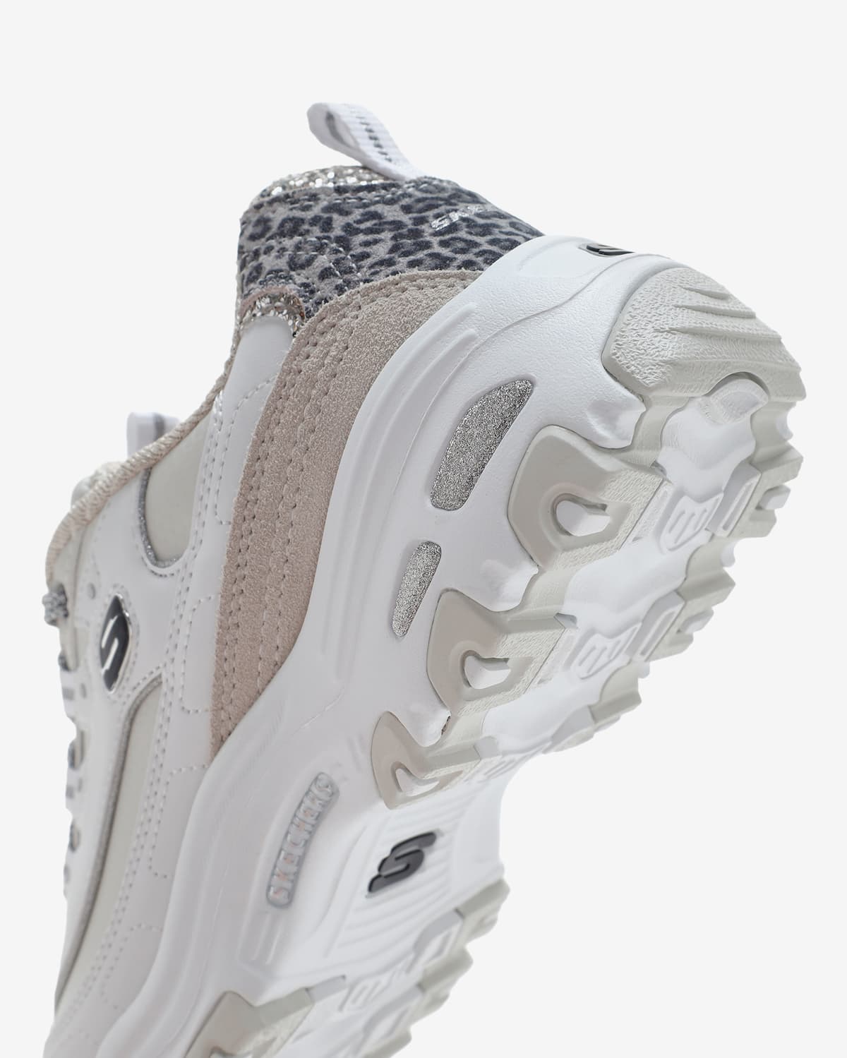 Skechers D'lites - Golden Chic Kadın Beyaz Sneakers · 150235-WSL (8/11)