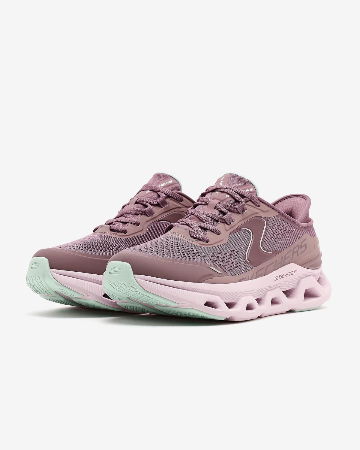 Skechers Glide-step Altus Kadın Kahverengi Spor Ayakkabı — Siyah · 150510-MOC (3/6)