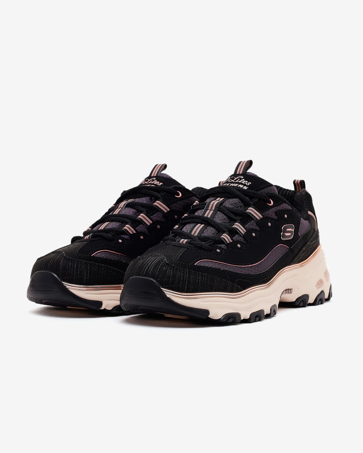 Skechers D'lites Kadın Siyah Sneakers · 150873-BKRG (3/5)