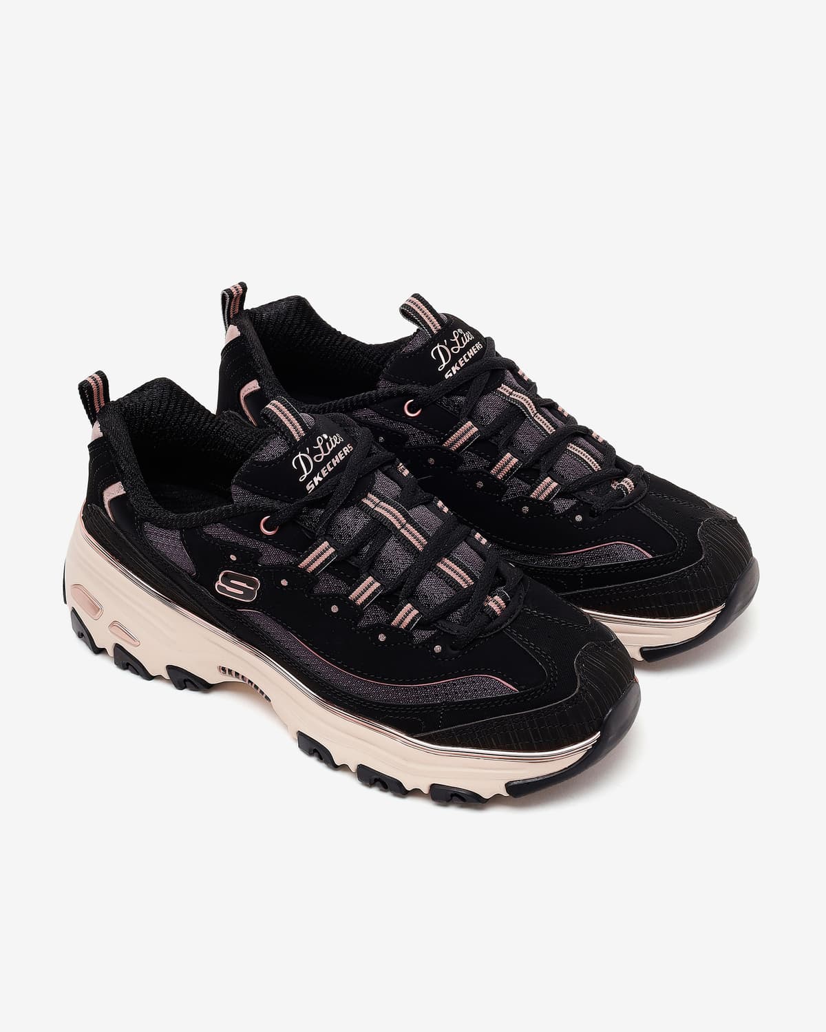 Skechers D'lites Kadın Siyah Sneakers · 150873-BKRG (5/5)