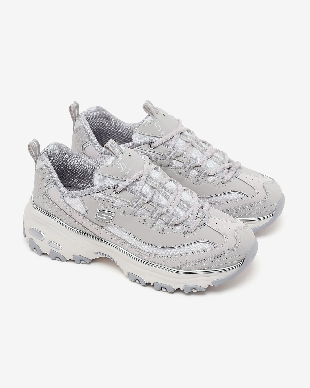 Skechers D'lites Kadın Gri Sneakers · 150873-GRY (5/5)