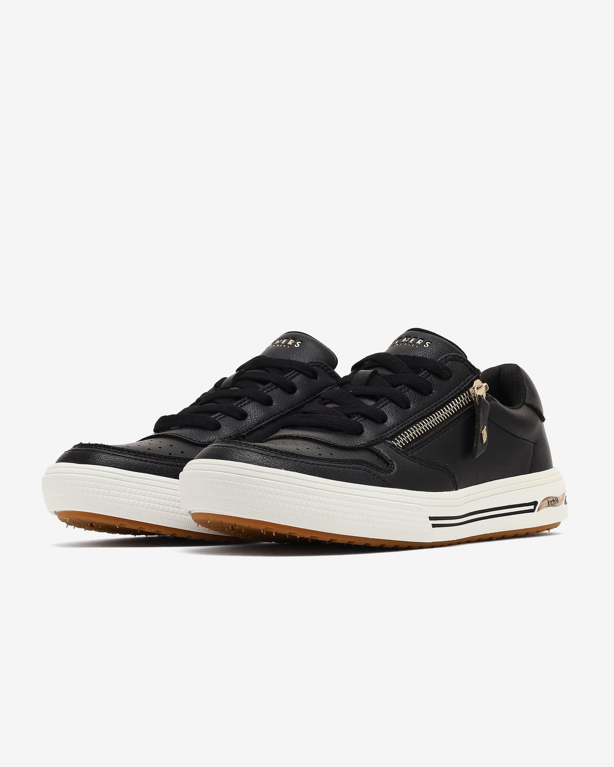 Skechers Arch Fit Arcade Stroll'n Kadın Siyah Günlük Ayakkabı · 177200-BLK (3/5)