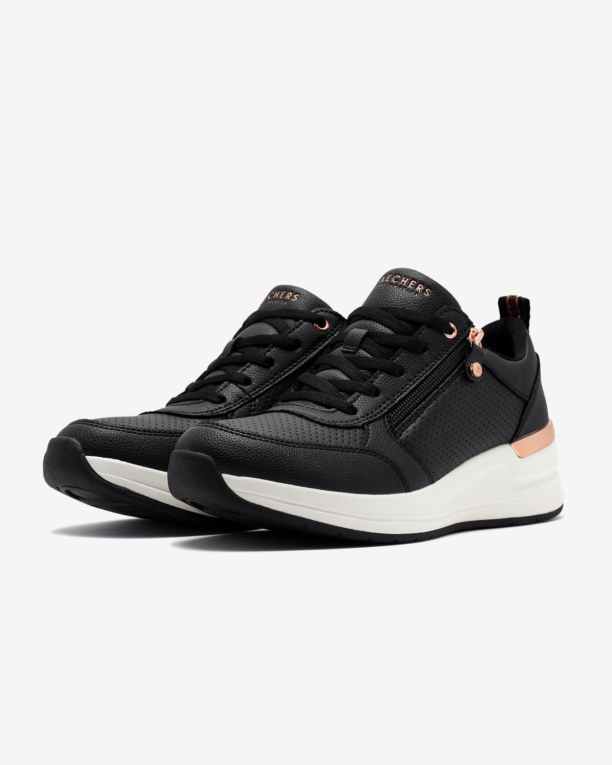 Skechers Billion 2 - Side Door Kadın Siyah Sneakers · 177336-BLK (3/11)