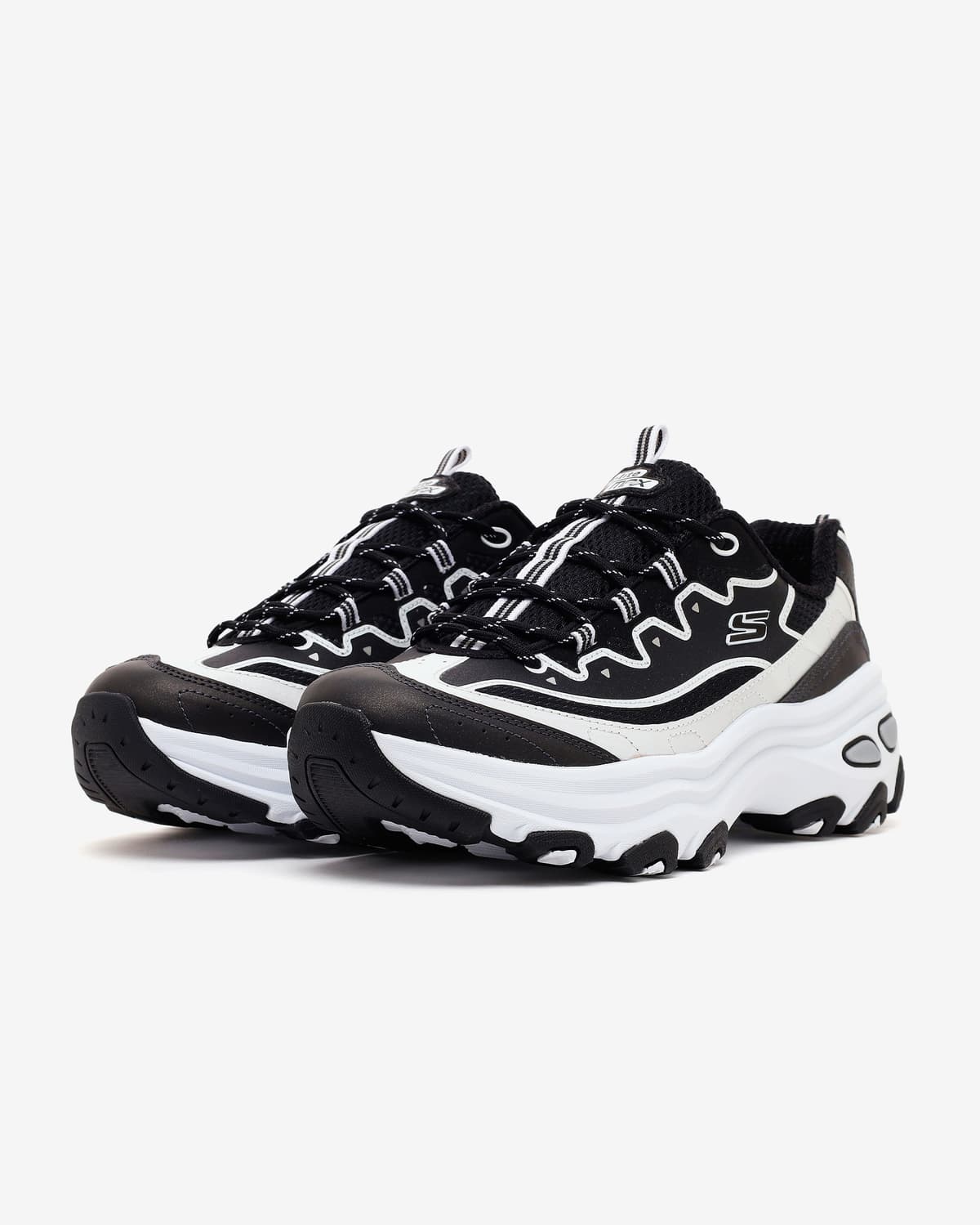 Skechers D'lite Max Kadın Siyah Outdoor Ayakkabı · 180399-BKW (3/5)