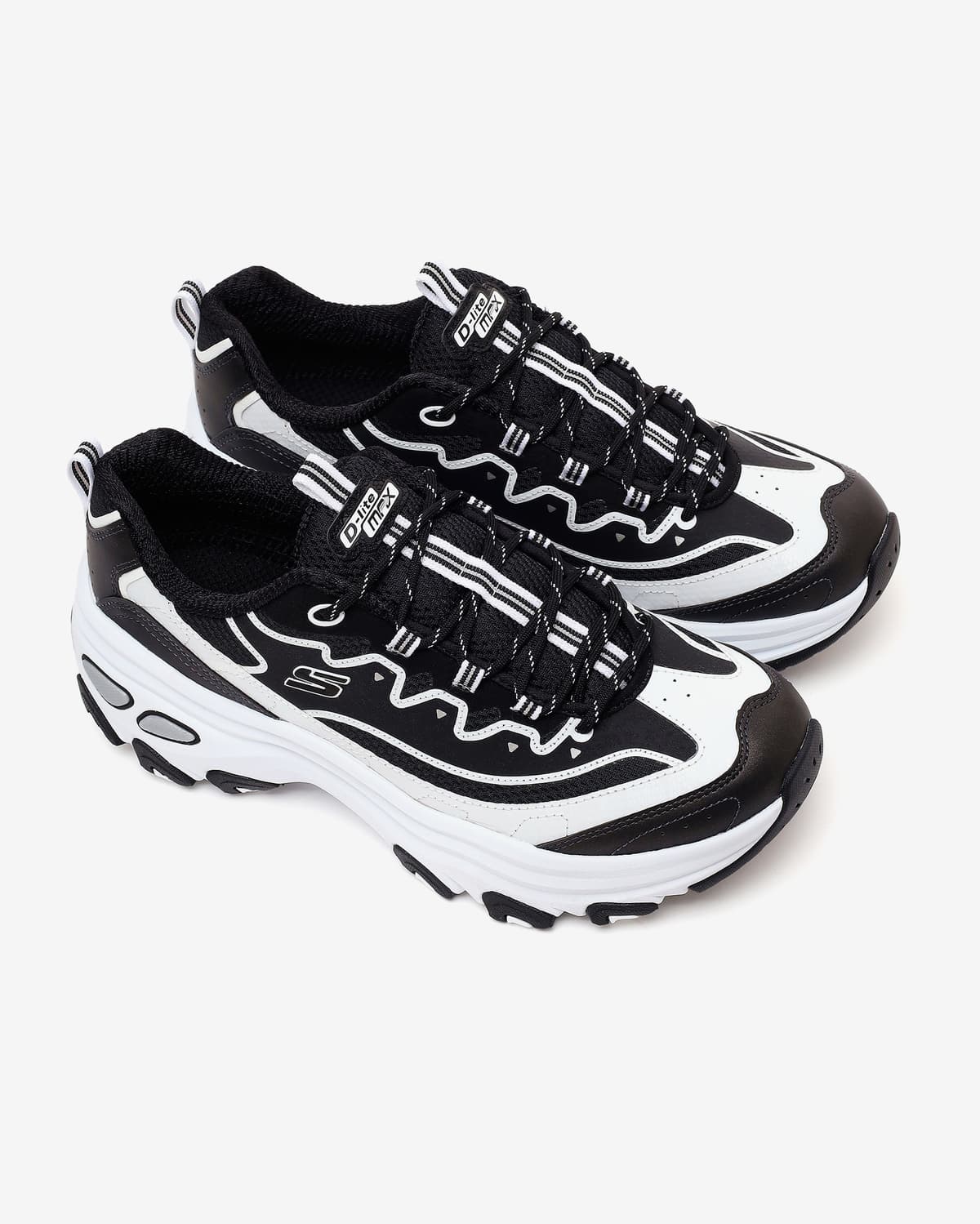 Skechers D'lite Max Kadın Siyah Outdoor Ayakkabı · 180399-BKW (5/5)