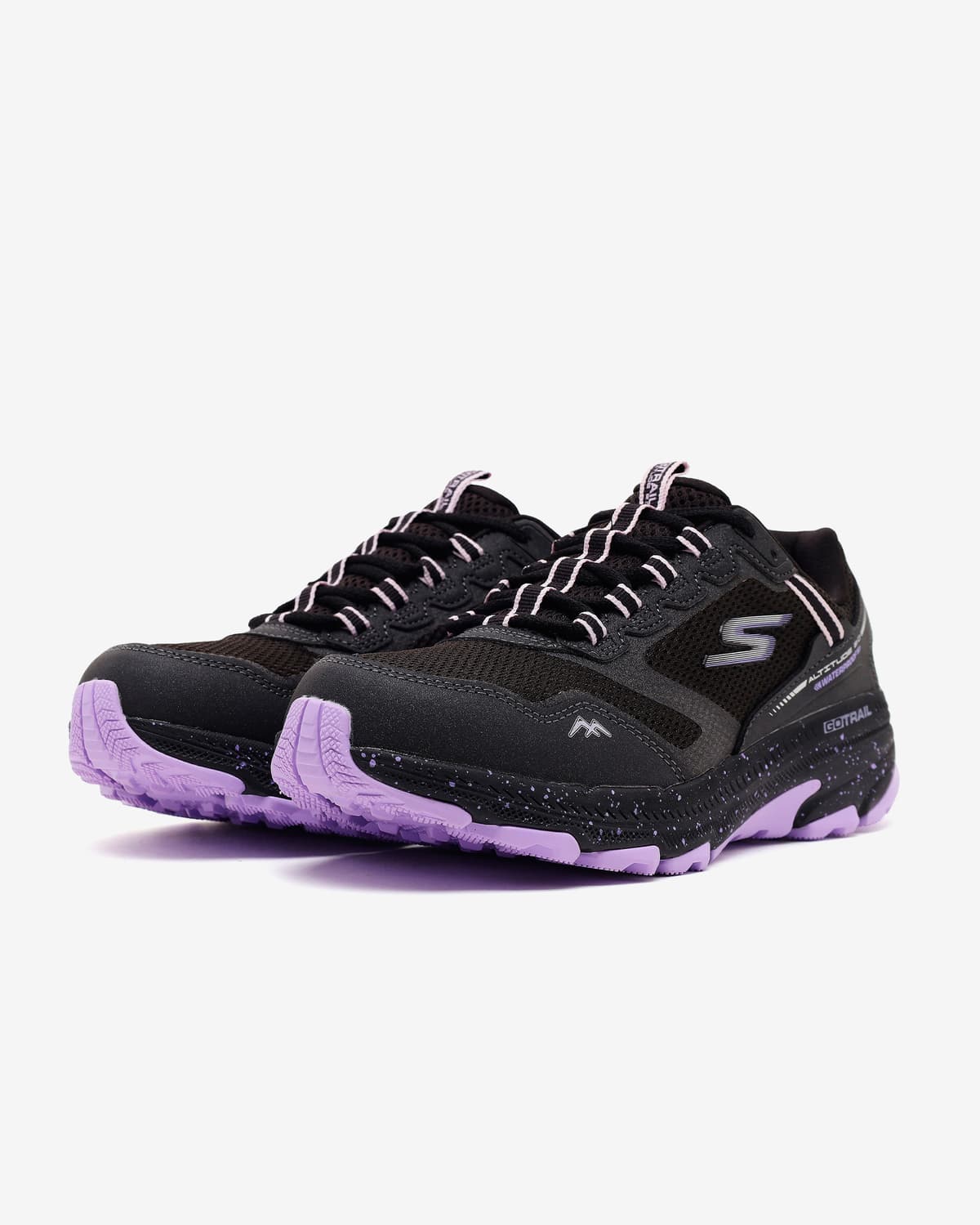 Skechers Go Run Trail Altitude 2.0-Ravine Kadın Siyah Su Geçirmez Outdoor Ayakkabı · 180451-BKLV (3/5)