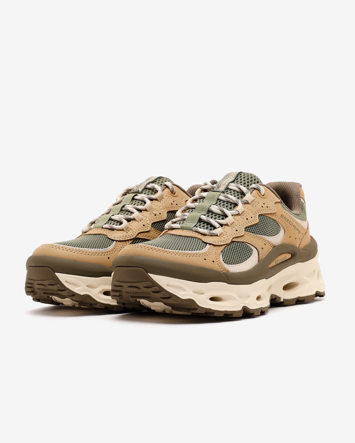 Skechers Max Cushion Glide-step Tr Kadın Yeşil Outdoor Ayakkabı · 180480-NTGR (3/5)