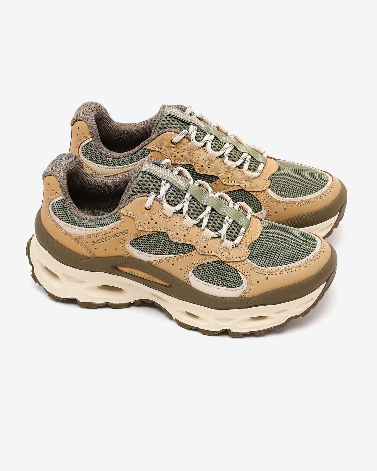 Skechers Max Cushion Glide-step Tr Kadın Yeşil Outdoor Ayakkabı · 180480-NTGR (5/5)