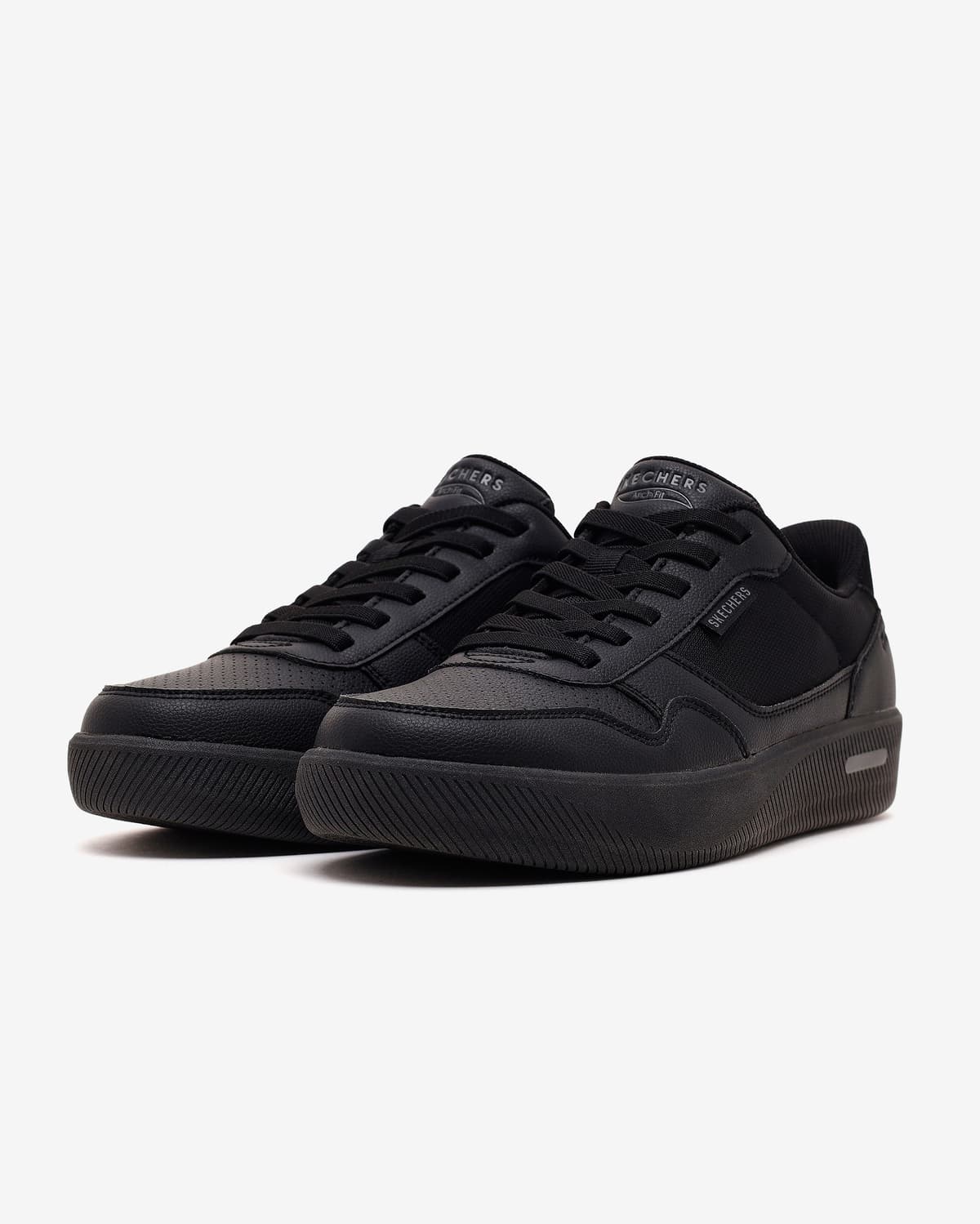 Skechers Arch Fit Court Break Erkek Siyah Sneakers · 183402-BBK (3/7)
