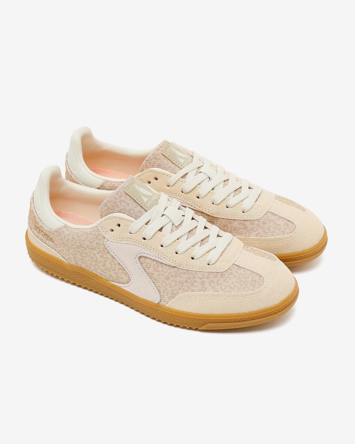 Skechers Hotshot Leopard Magic Kadın Bej Sneakers · 185351-NTMT (5/5)