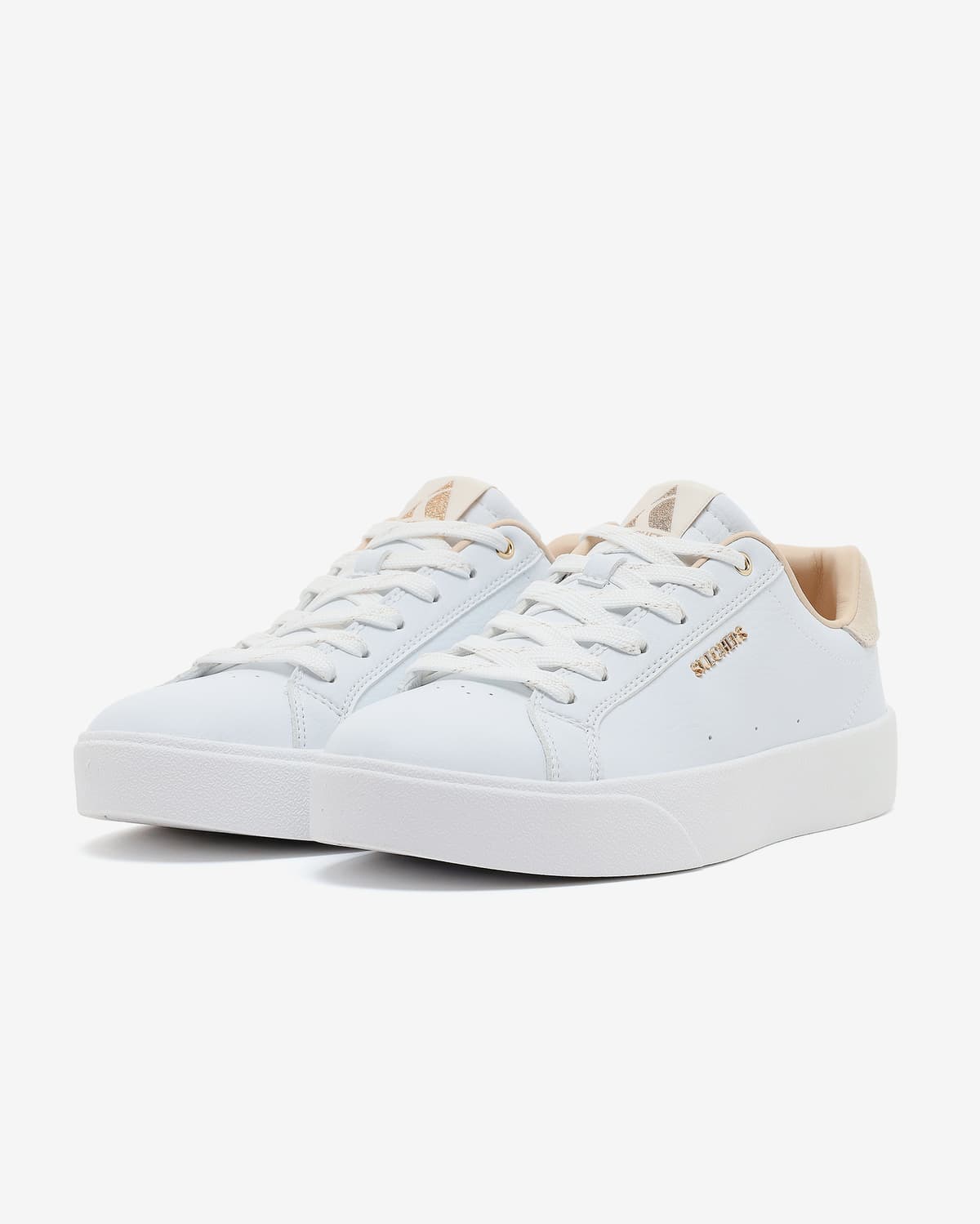 Skechers Belmont Kadın Beyaz Sneakers · 185535-WHT (3/5)