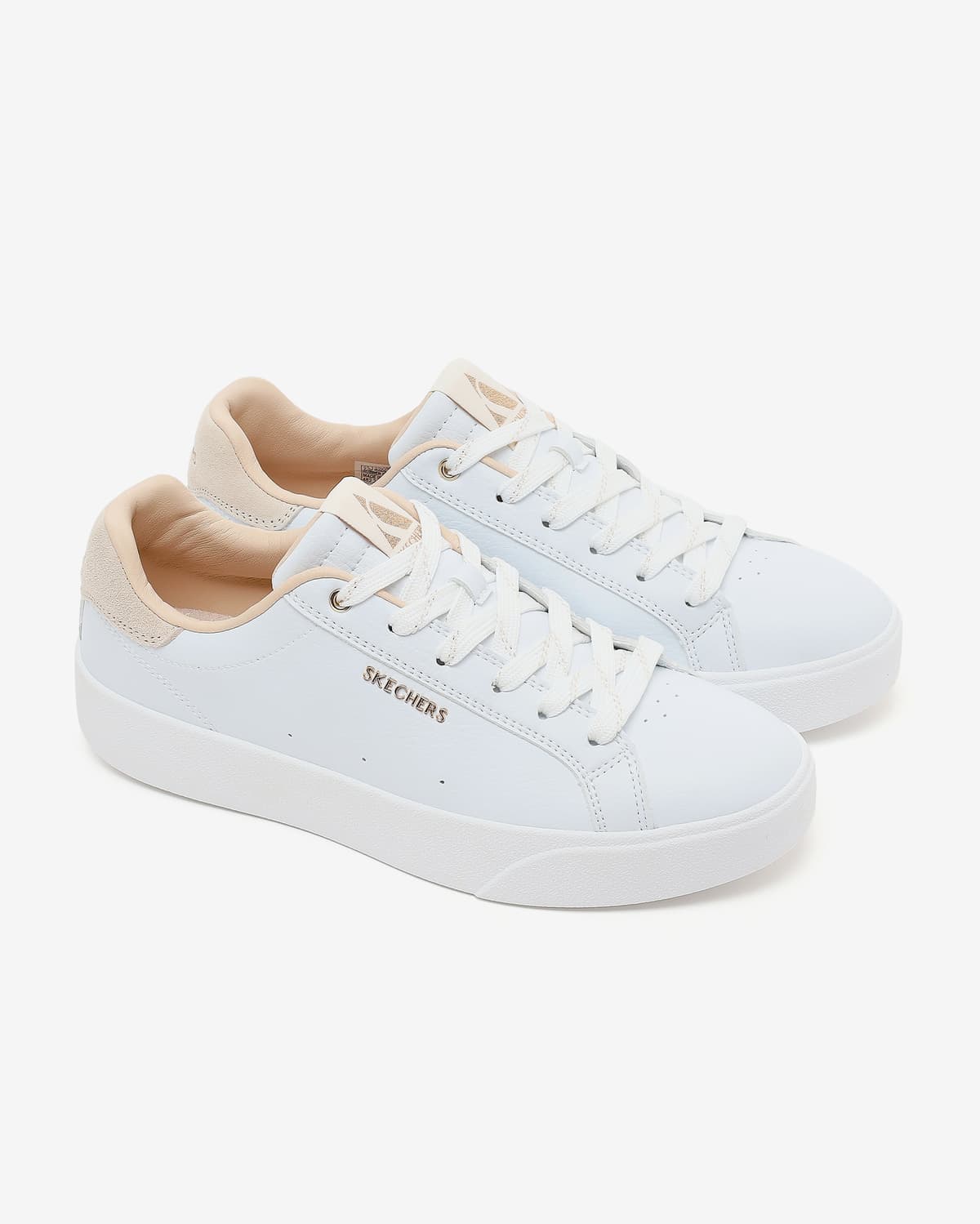 Skechers Belmont Kadın Beyaz Sneakers · 185535-WHT (5/5)