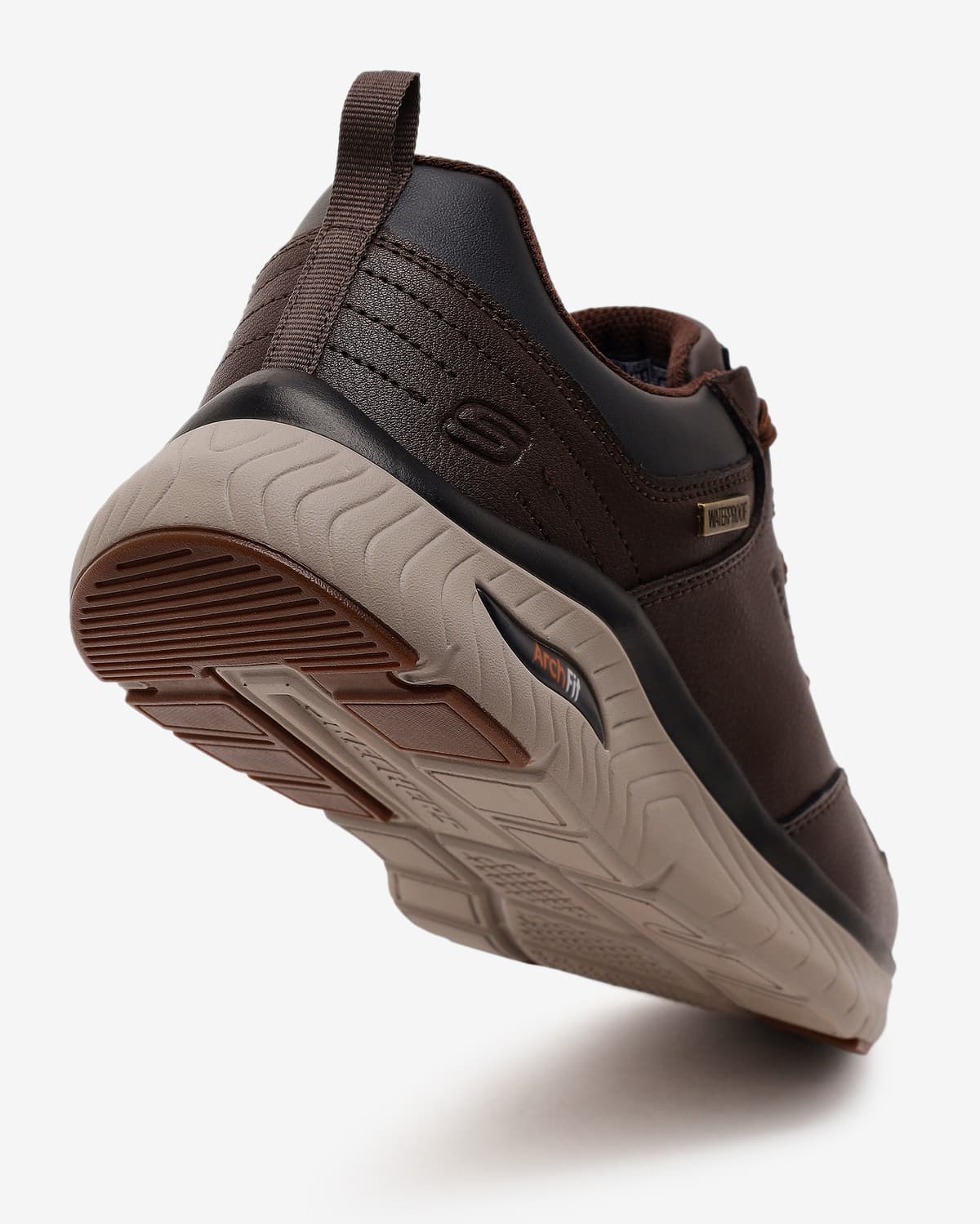 Skechers Arch Fit Crosser - Ronaldo Erkek Kahverengi Su Geçirmez Günlük Ayakkabı · 205347-CHOC (7/7)