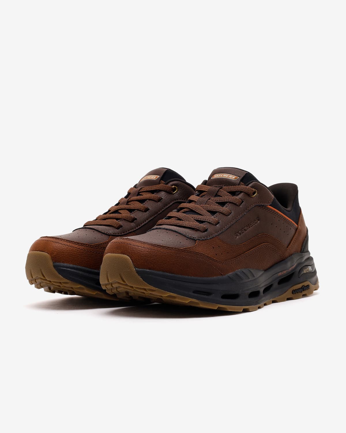 Skechers Arch Fit Orvan Ultra Erkek Kahverengi Günlük Ayakkabı · 205875-RDBR (3/7)