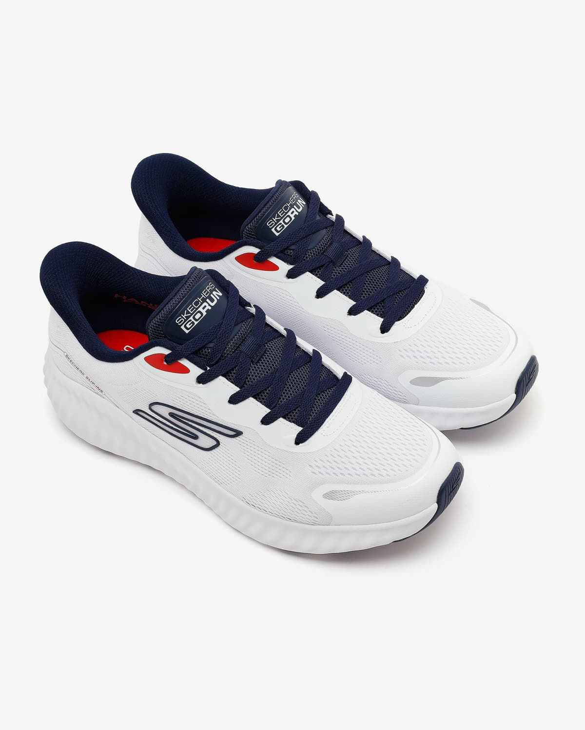Skechers Go Run Now - Regent Erkek Beyaz Koşu Ayakkabısı · 220392-WNV (6/8)