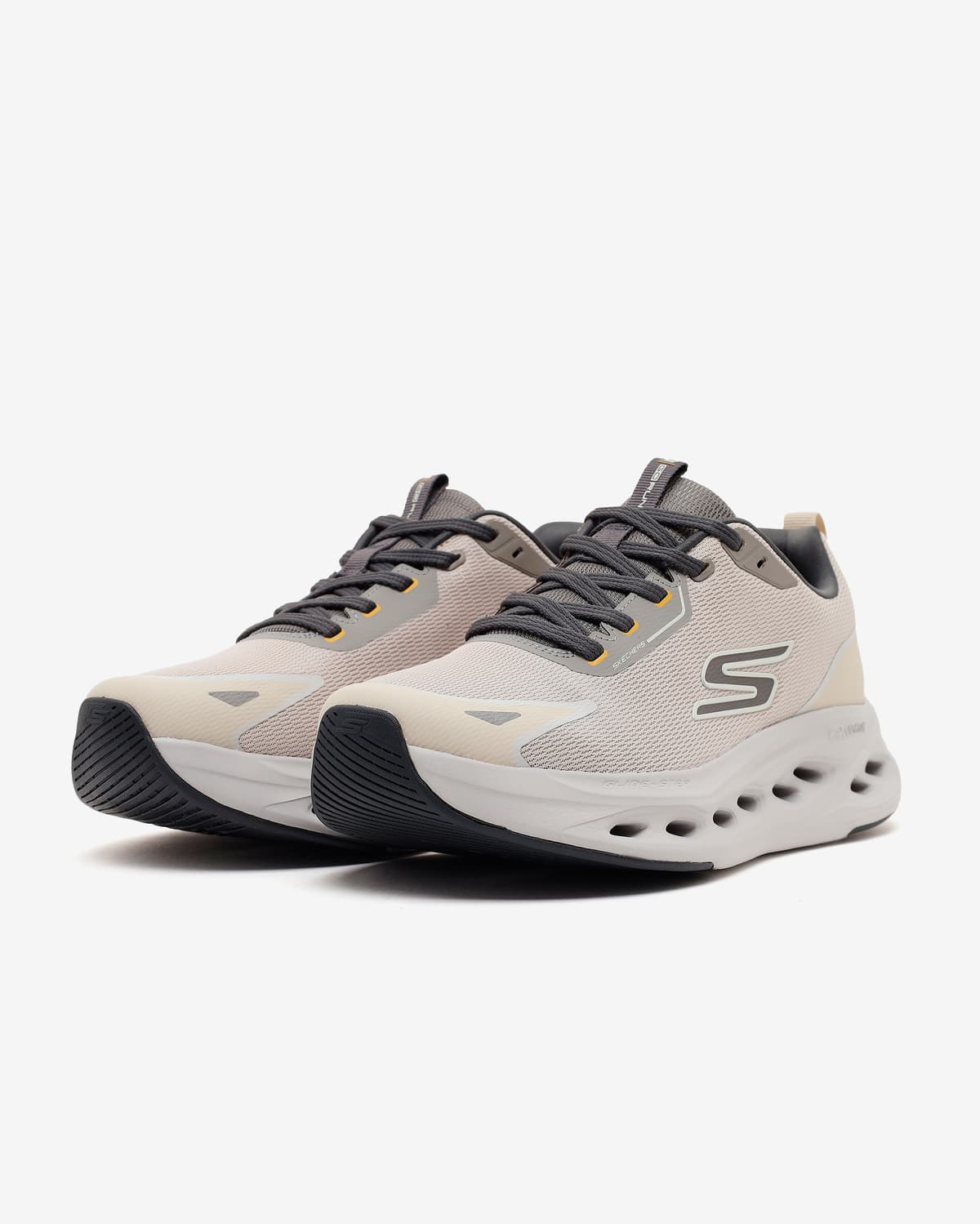 Skechers Max Cushioning Glide-step Erkek Bej Koşu Ayakkabısı · 220417-NAT (3/7)