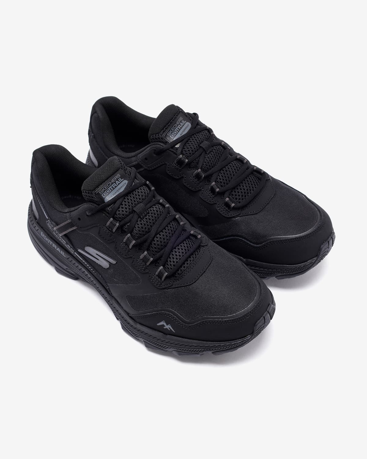 Skechers Go Run Trail Altitude 2.0 - Pine Ridge Erkek Siyah Su Geçirmez Outdoor Ayakkabı · 220757-BBK (6/8)