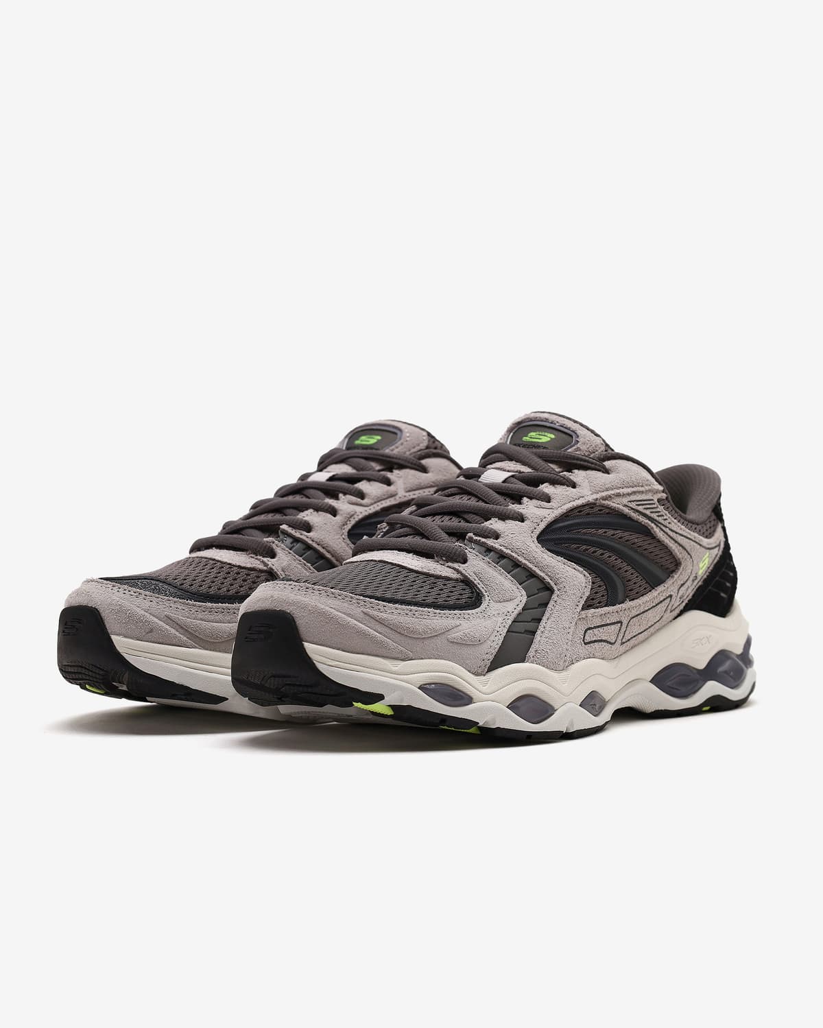 Skechers Skech-gel Erkek Gri Sneakers · 233331-GYCC (3/7)