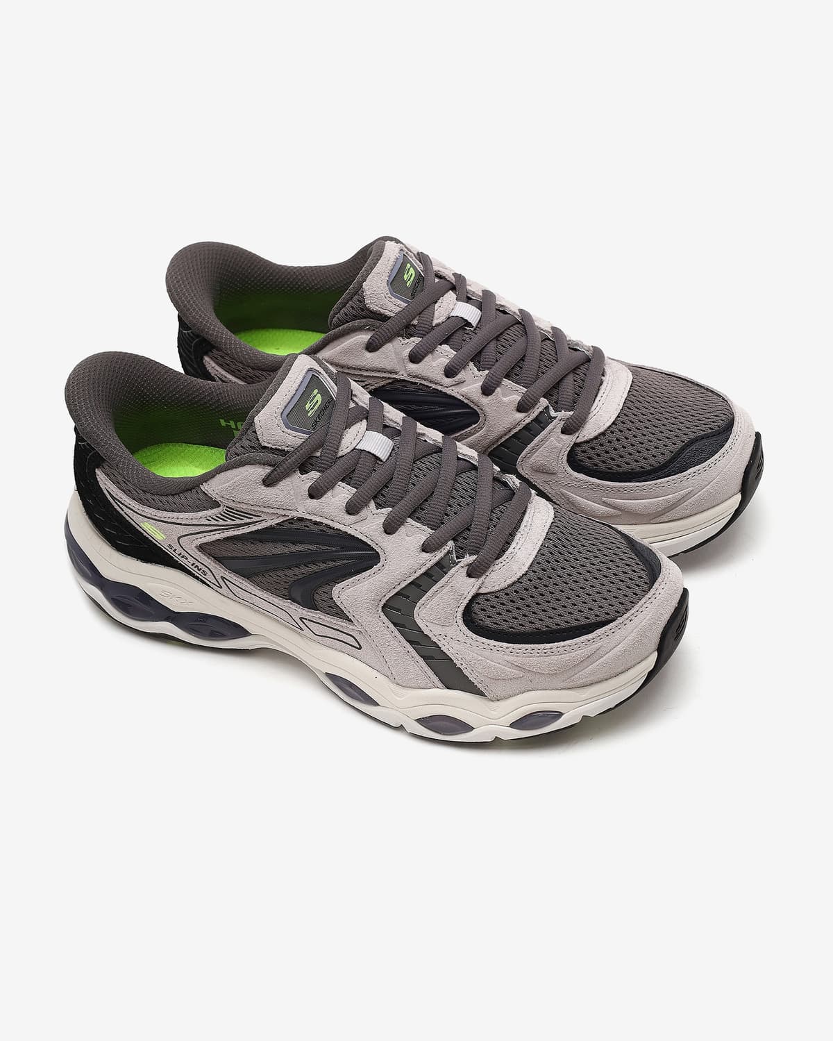 Skechers Skech-gel Erkek Gri Sneakers · 233331-GYCC (5/7)