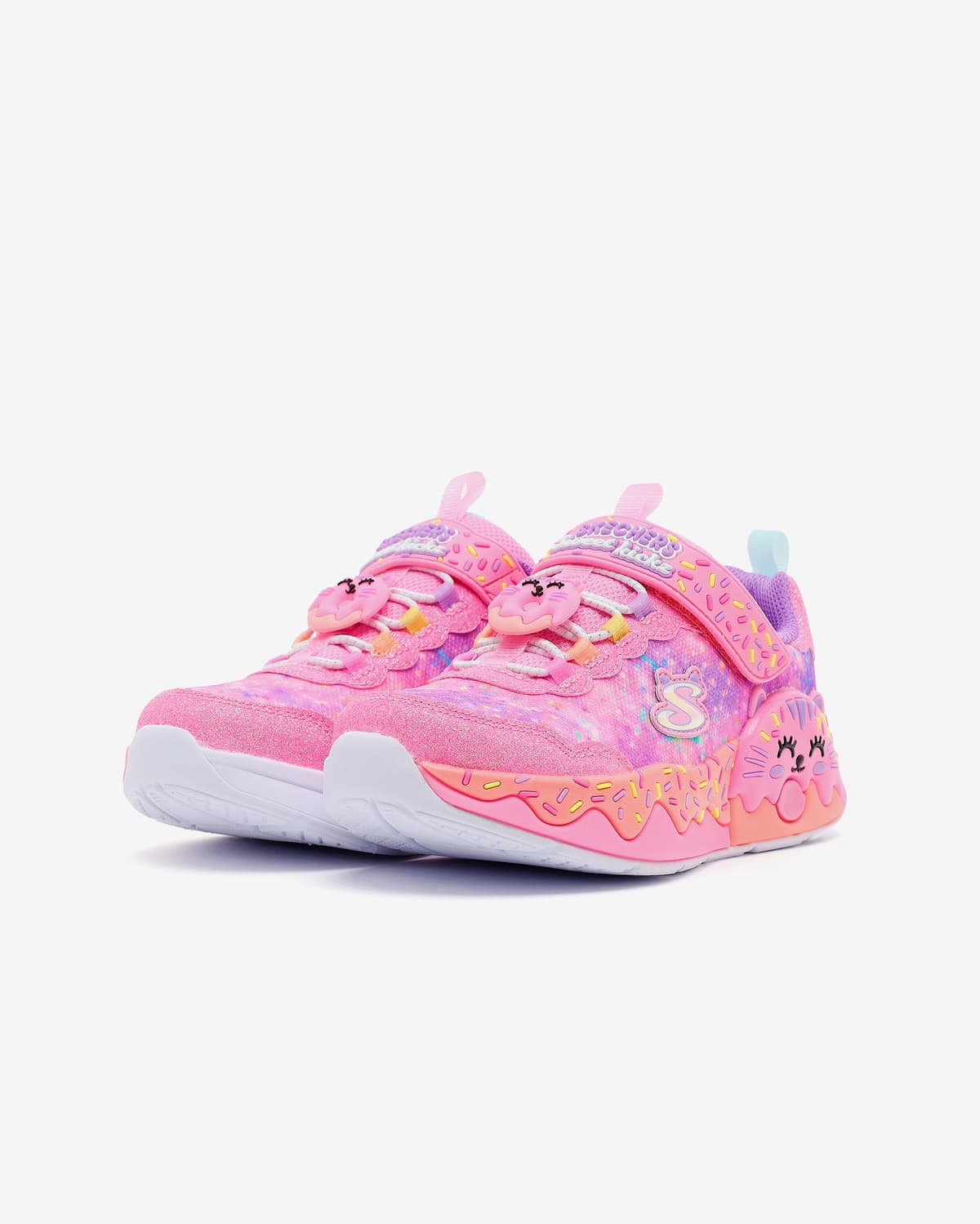 Skechers Donut Kitty Büyük Kız Çocuk Pembe Spor Ayakkabı · 302367L-LTPK (3/5)