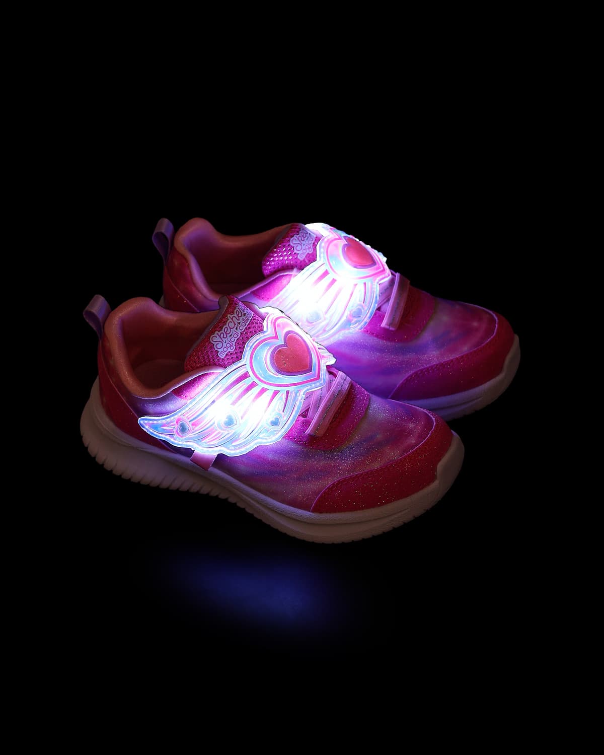 Skechers Jumpsters Küçük Kız Çocuk Pembe Işıklı Spor Ayakkabı · 303068N-PNK (6/6)