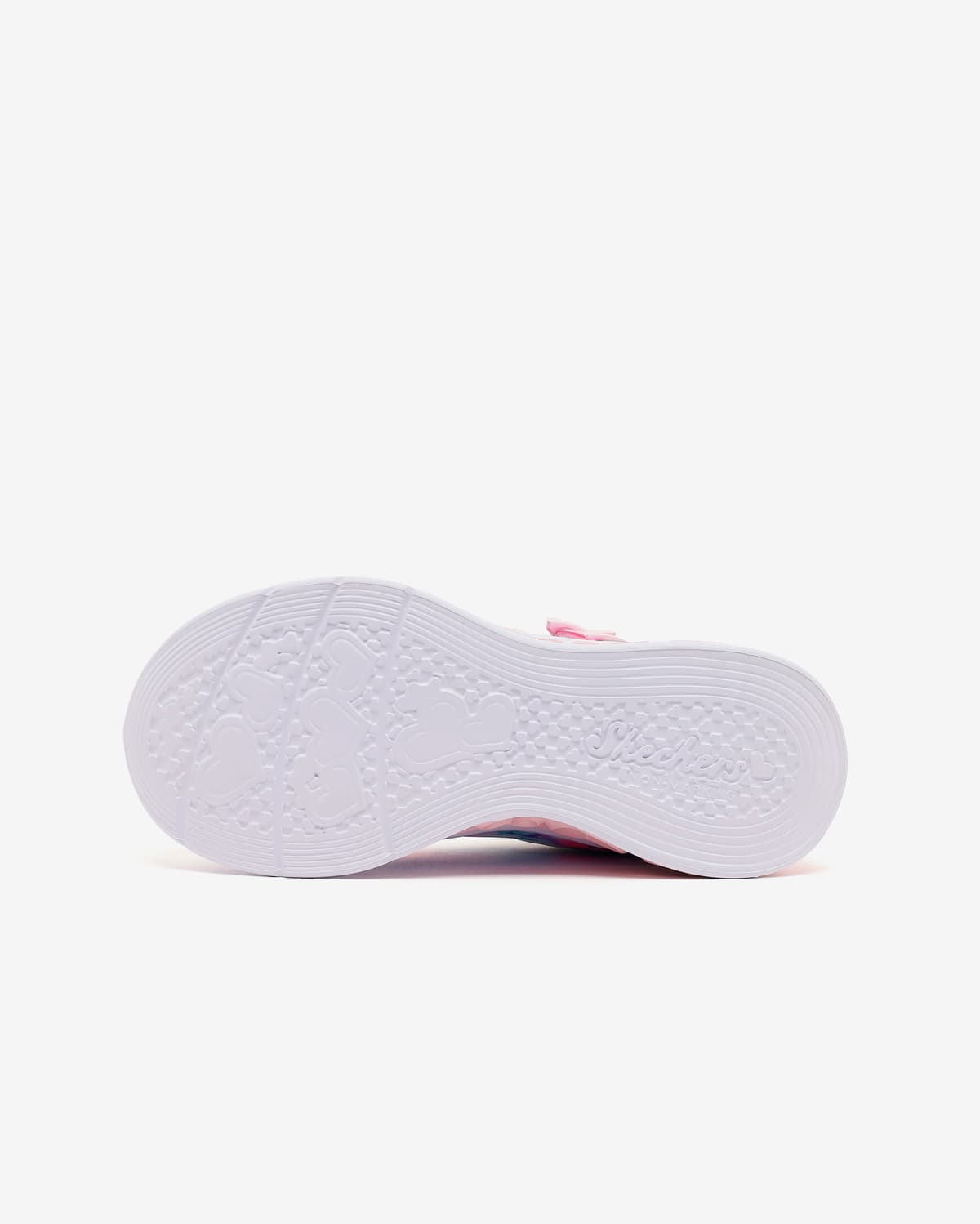 Skechers Flutter Heart Lights - Blurred Love Büyük Kız Çocuk Gri Işıklı Spor Ayakkabı — Çok Renkli · 303255L-SLLP (4/6)