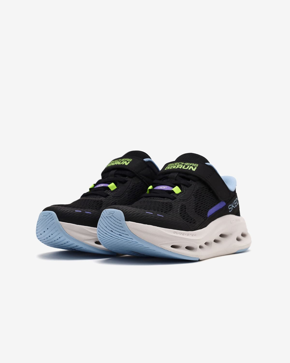 Skechers Max Cushioning Glide-step Büyük Kız Çocuk Siyah Spor Ayakkabı · 303684L-BKBL (3/7)