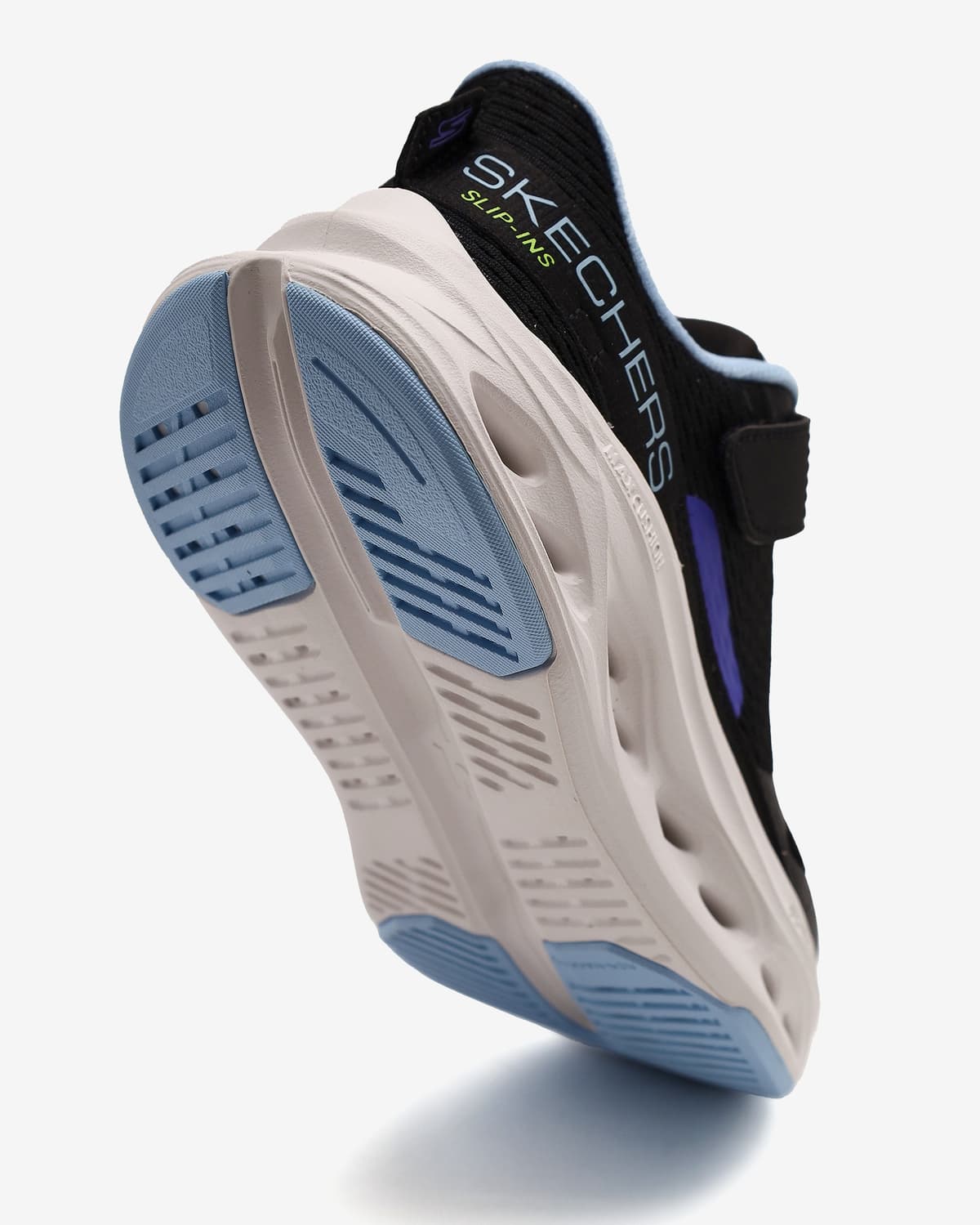 Skechers Max Cushioning Glide-step Büyük Kız Çocuk Siyah Spor Ayakkabı · 303684L-BKBL (7/7)