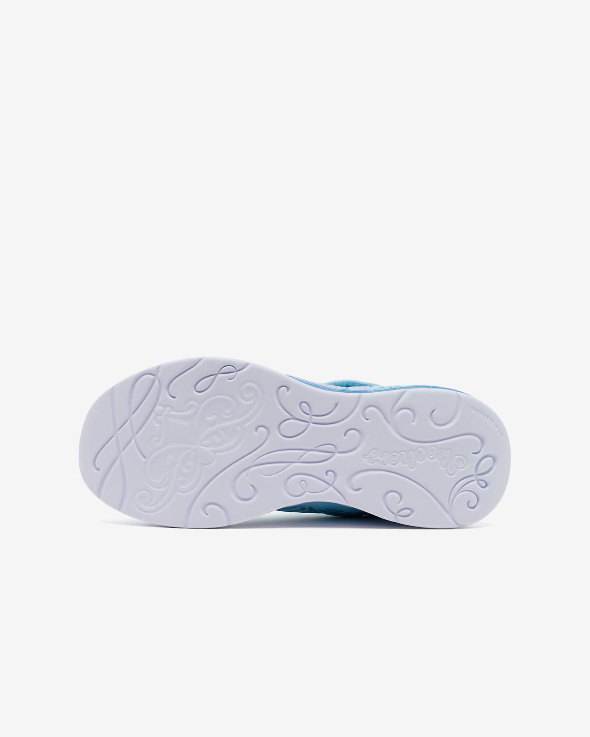 Skechers Princess Steps Büyük Kız Çocuk Mavi Işıklı Spor Ayakkabı · 303732L-LTBL (4/6)