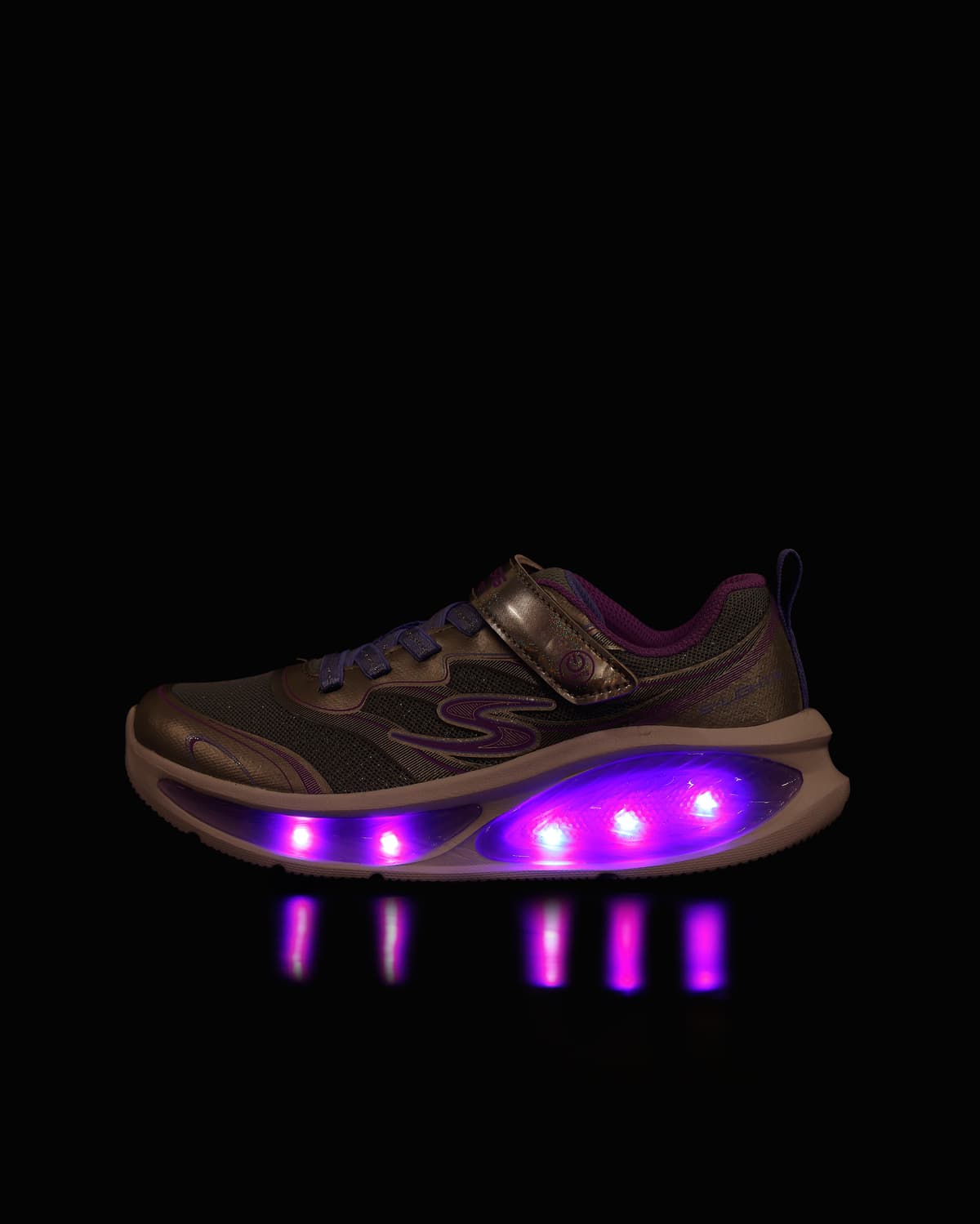 Skechers Cosmic Glow 2.0 Büyük Kız Çocuk Gri Işıklı Spor Ayakkabı · 303737L-SMLT (6/6)