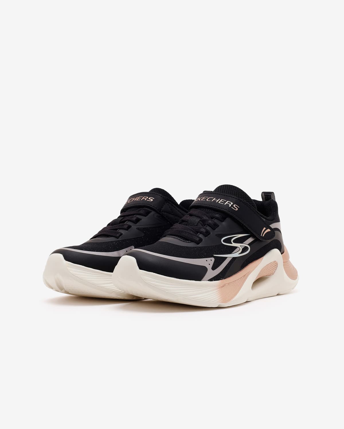 Skechers Tide Tech Büyük Kız Çocuk Siyah Spor Ayakkabı · 304054L-BKRG (3/5)