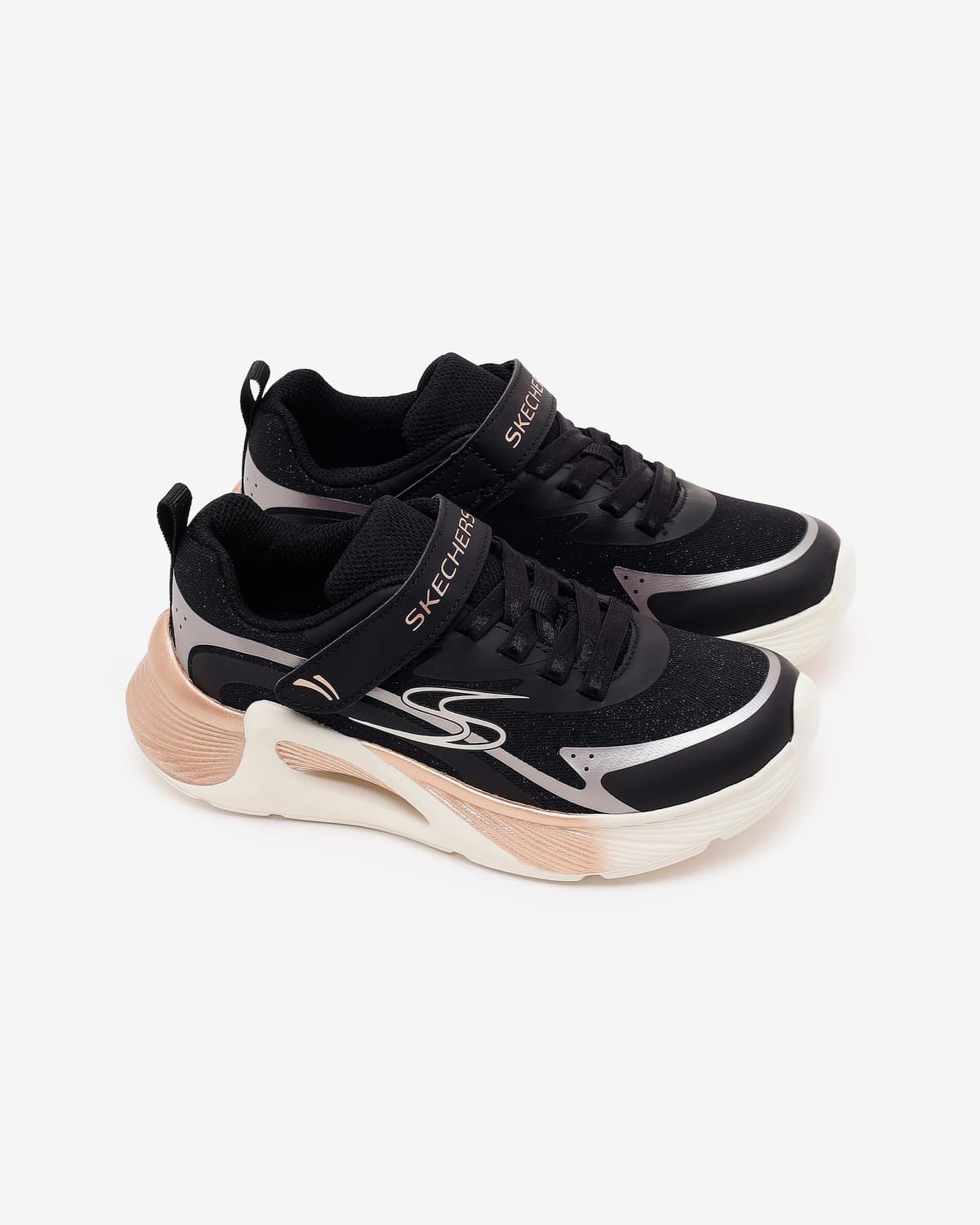 Skechers Tide Tech Büyük Kız Çocuk Siyah Spor Ayakkabı · 304054L-BKRG (5/5)